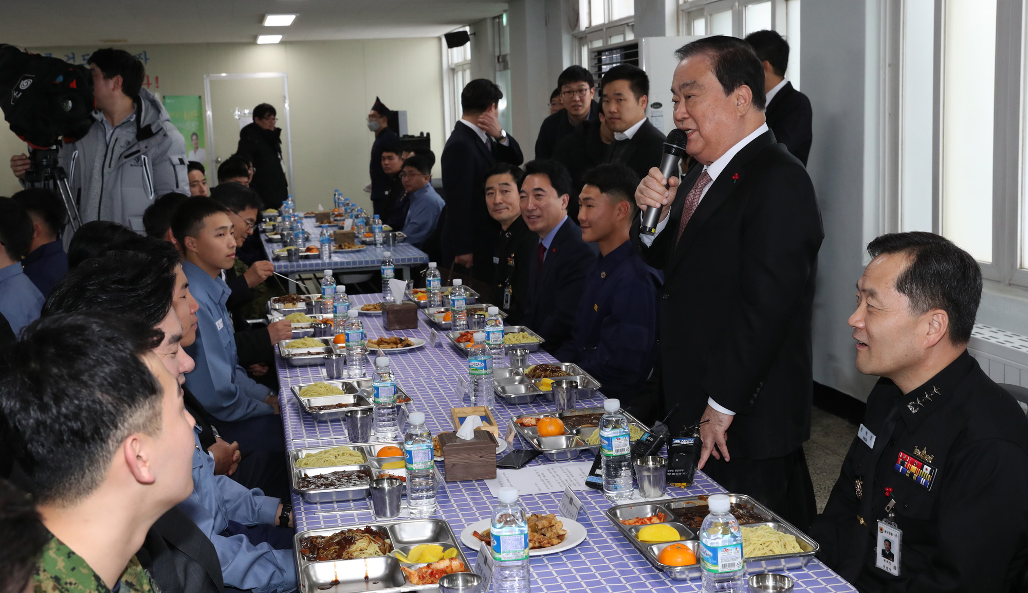 국회;국회의장;문희상;해군;2함대