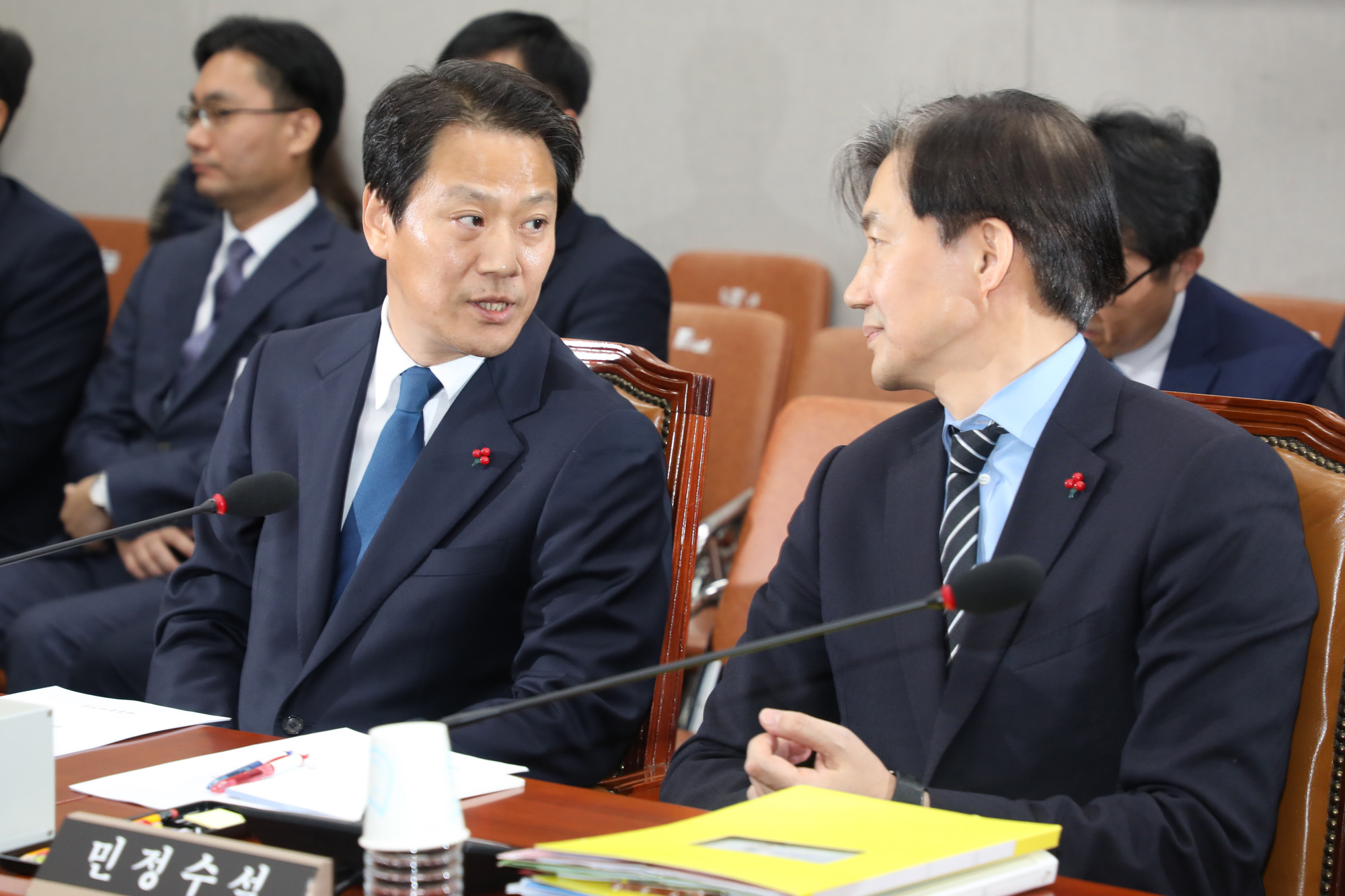 국회운영위원회;임종석청와대비서실장;조국민정수석