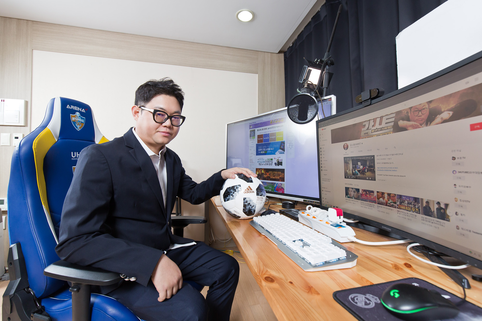 스포츠;축구해설가;유튜브크리에이터;감스트;K리그홍보대사;김인직