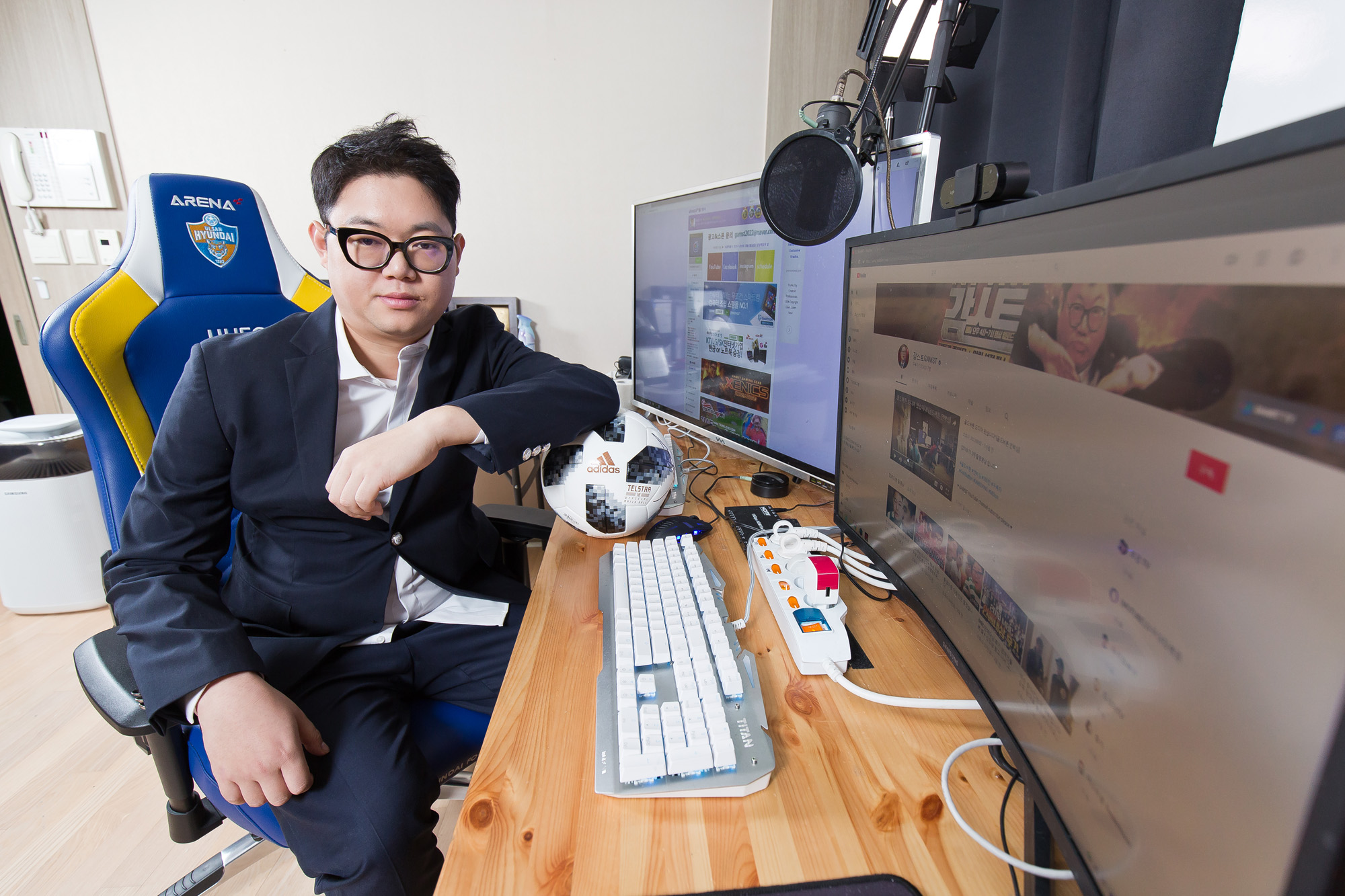 스포츠;축구해설가;유튜브크리에이터;감스트;K리그홍보대사;김인직