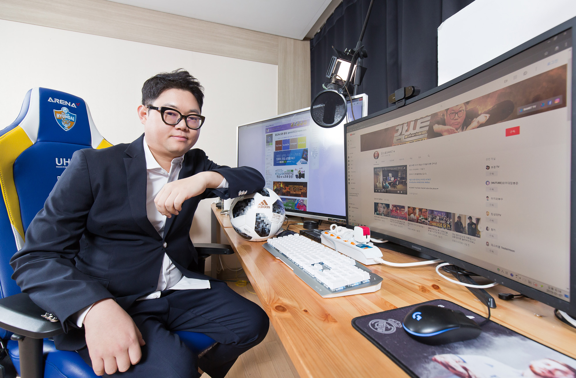 스포츠;축구해설가;유튜브크리에이터;감스트;K리그홍보대사;김인직