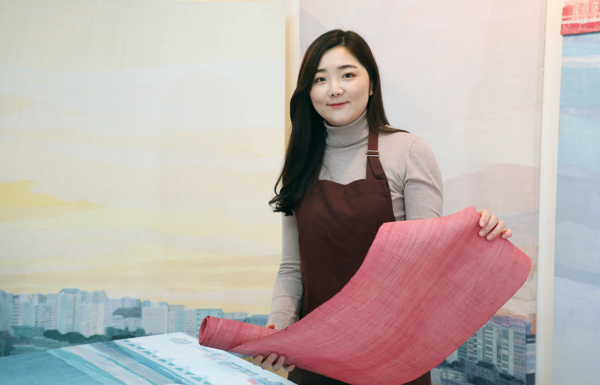 정연희;화가의방;한국미술응원프로젝트;화가;한국화;동양화;그림