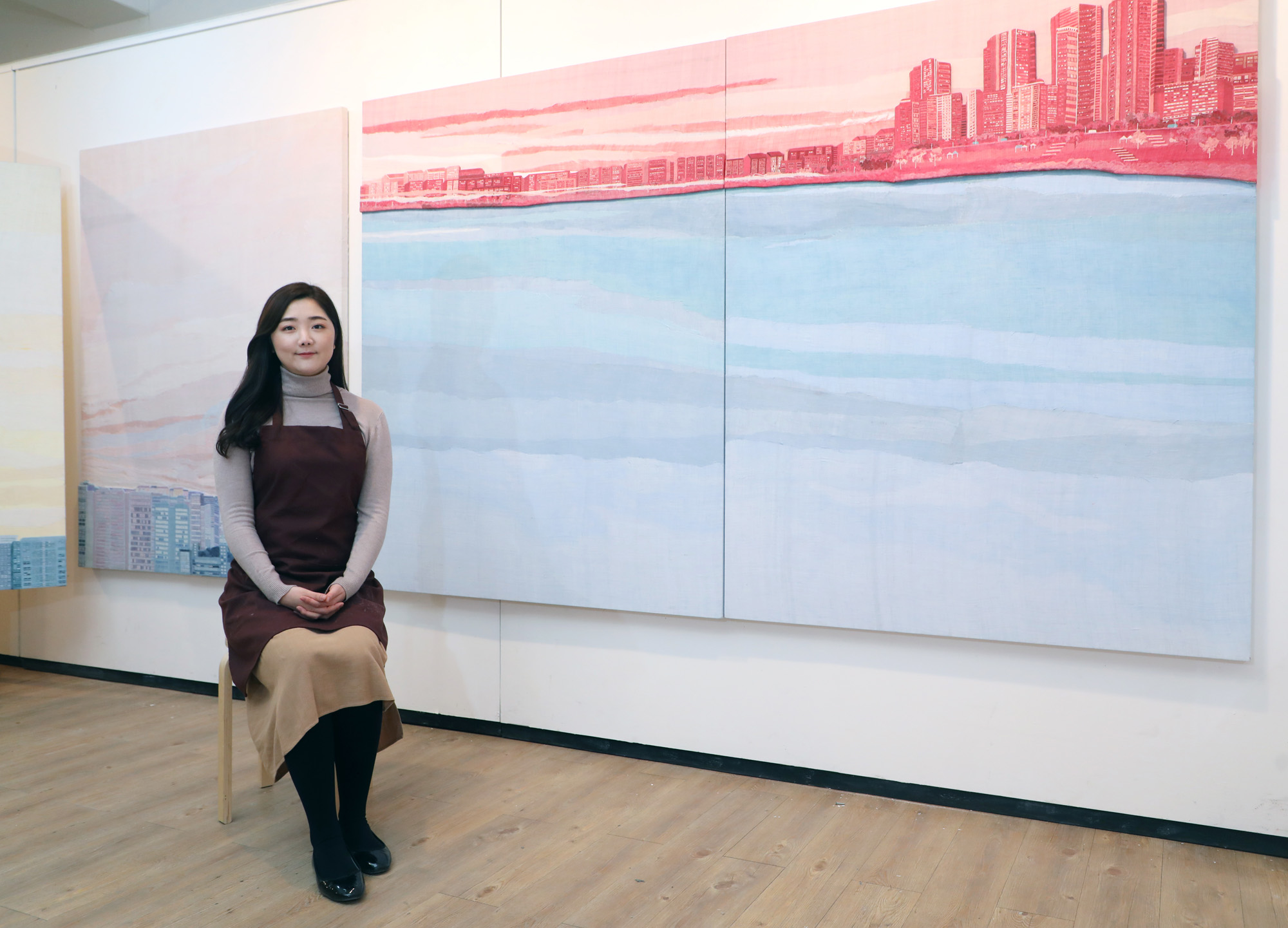 정연희;화가의방;한국미술응원프로젝트;화가;한국화;동양화;그림