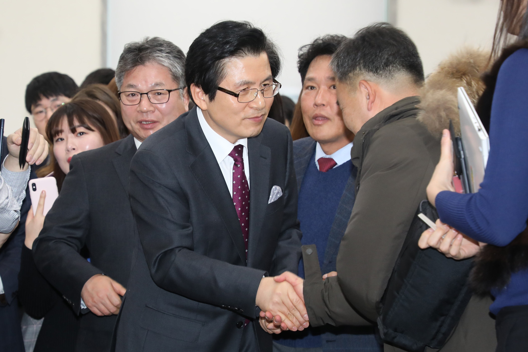 황교안전국무총리;자유한국당입당