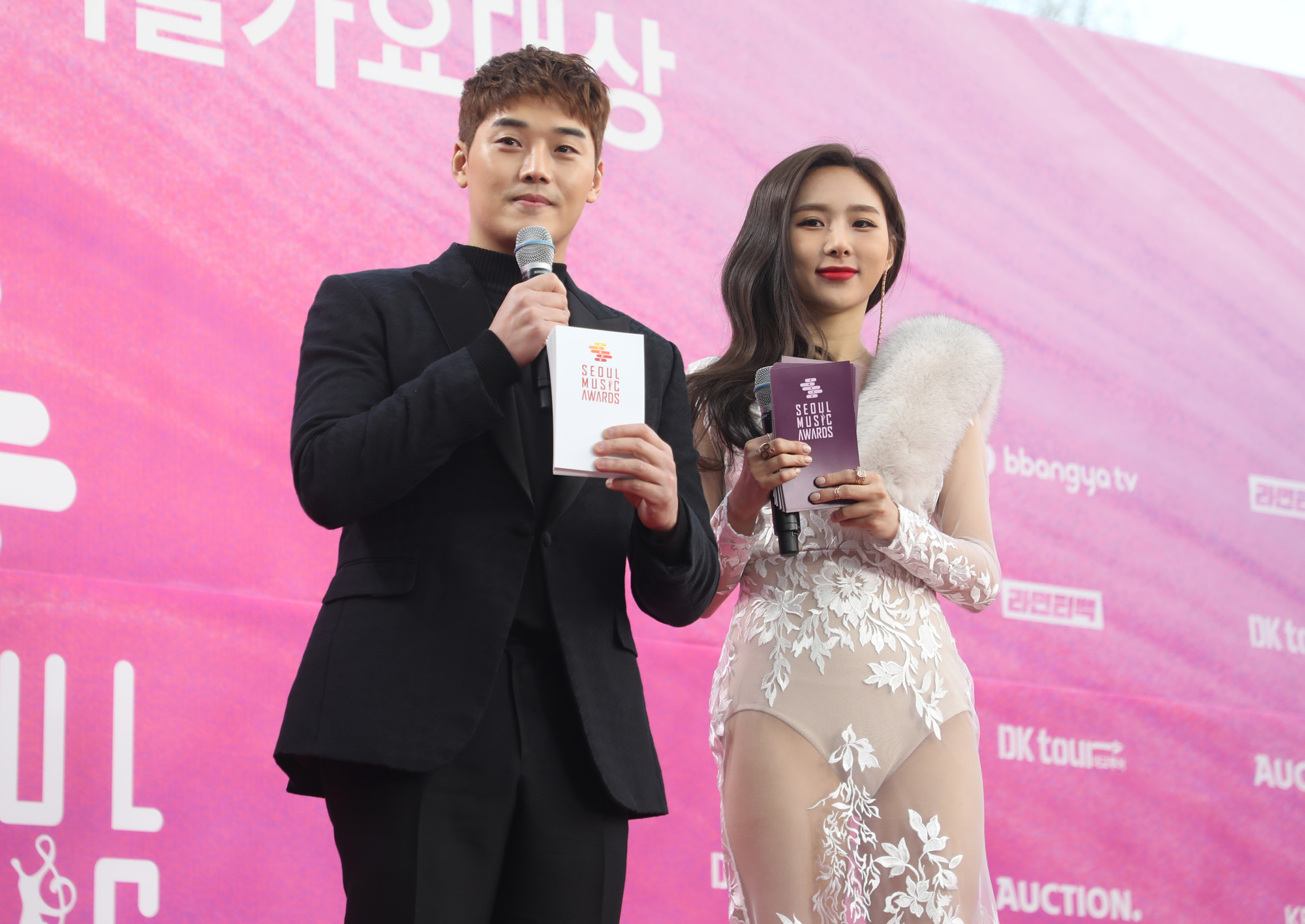 레드카펫;서울가요대상;2019서울가요대상;권혁수;한초임