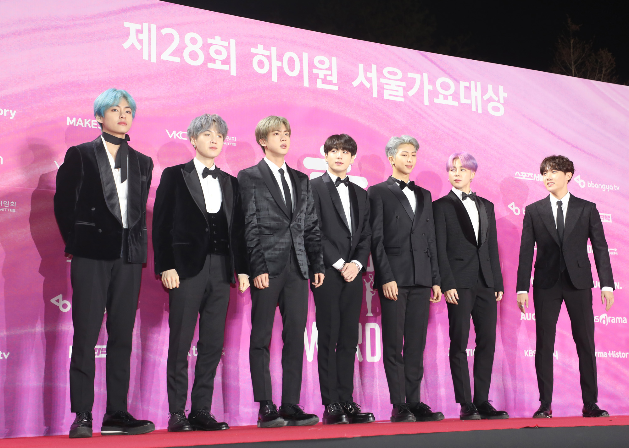 레드카펫;서울가요대상;2019서울가요대상;방탄소년단;BTS;방탄