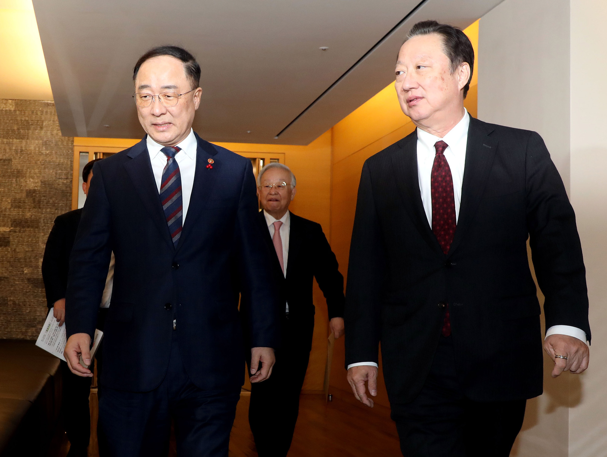 홍남기경제부총리;경제단체장간담회;부총리경제단체장간담회