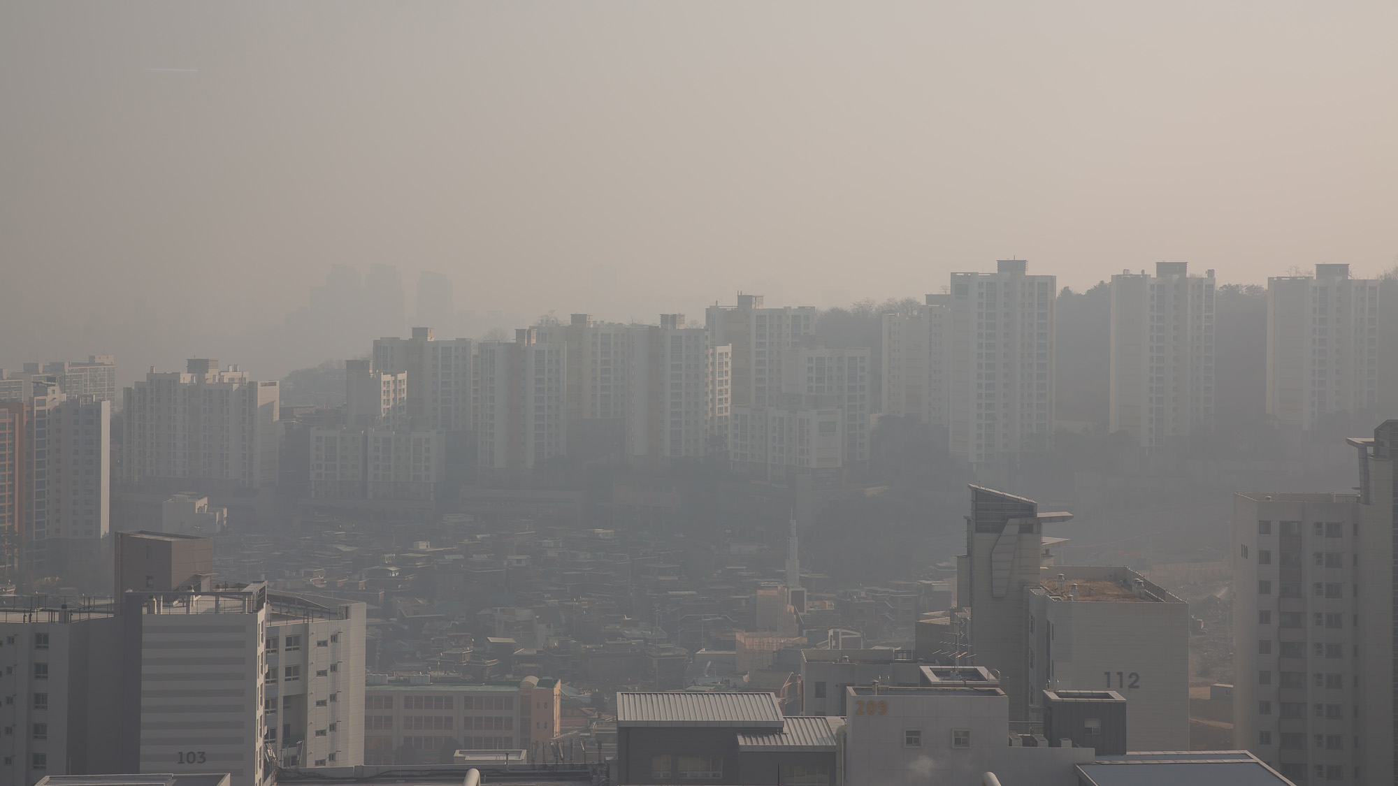 사회;세태;환경오염;미세먼지;초미세먼지;연무