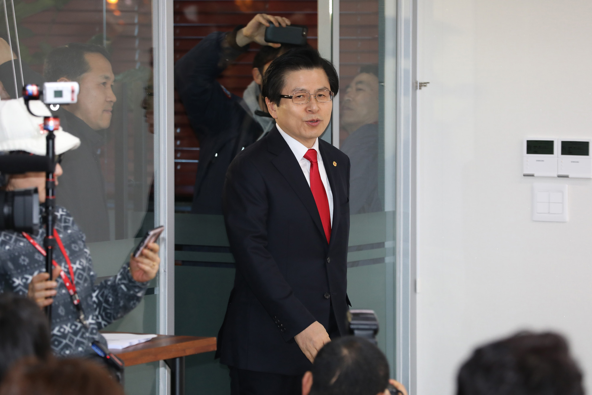 황교안전국무총리;자유한국당전당대회;황교안당대표출마선언