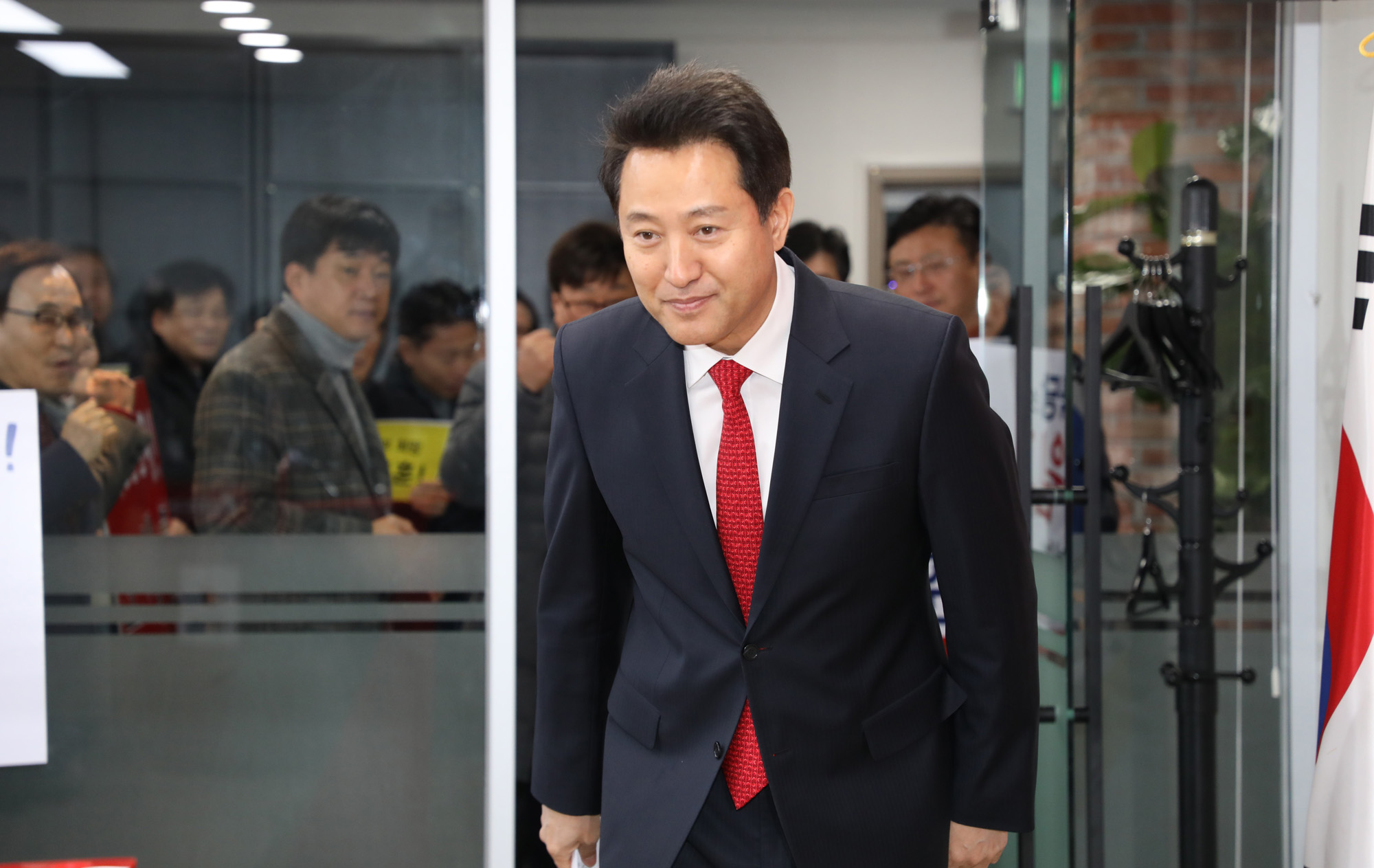 오세훈전서울시장;한국당전당대회출마;당대표출마선언