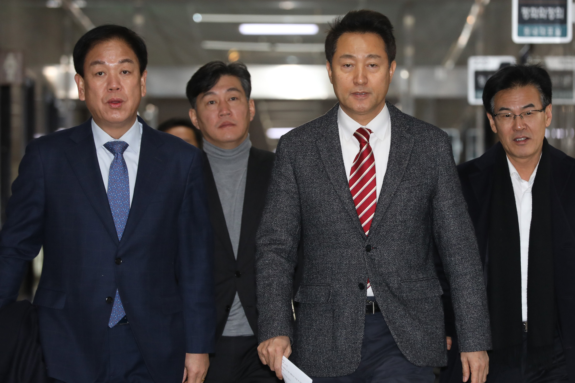 오세훈전서울시장;자유한국당227전당대회;당대표출마;오세훈보이콧철회