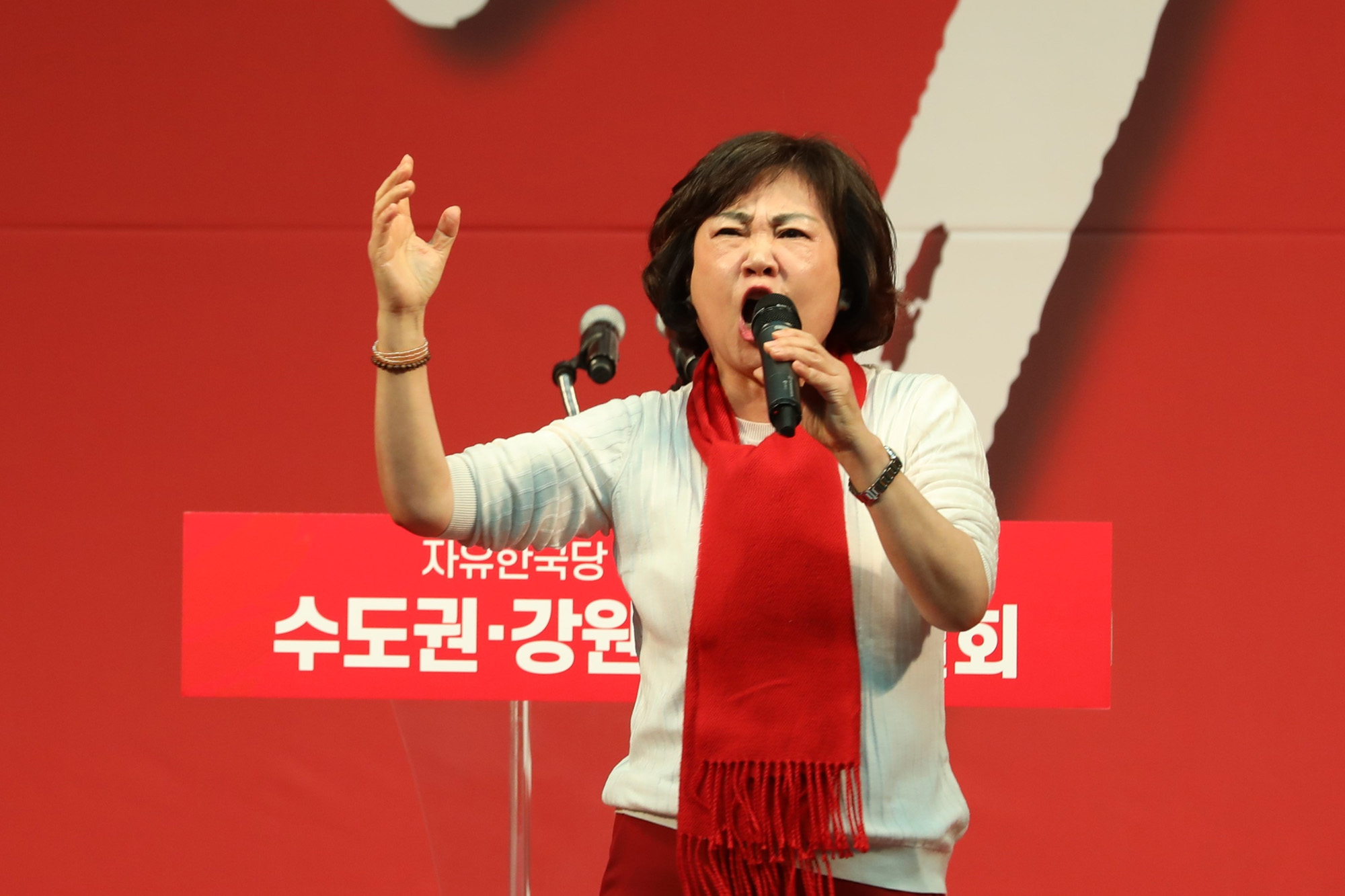 자유한국당;당대표후보합동연설회;자유한국당전당대회;김순례의원