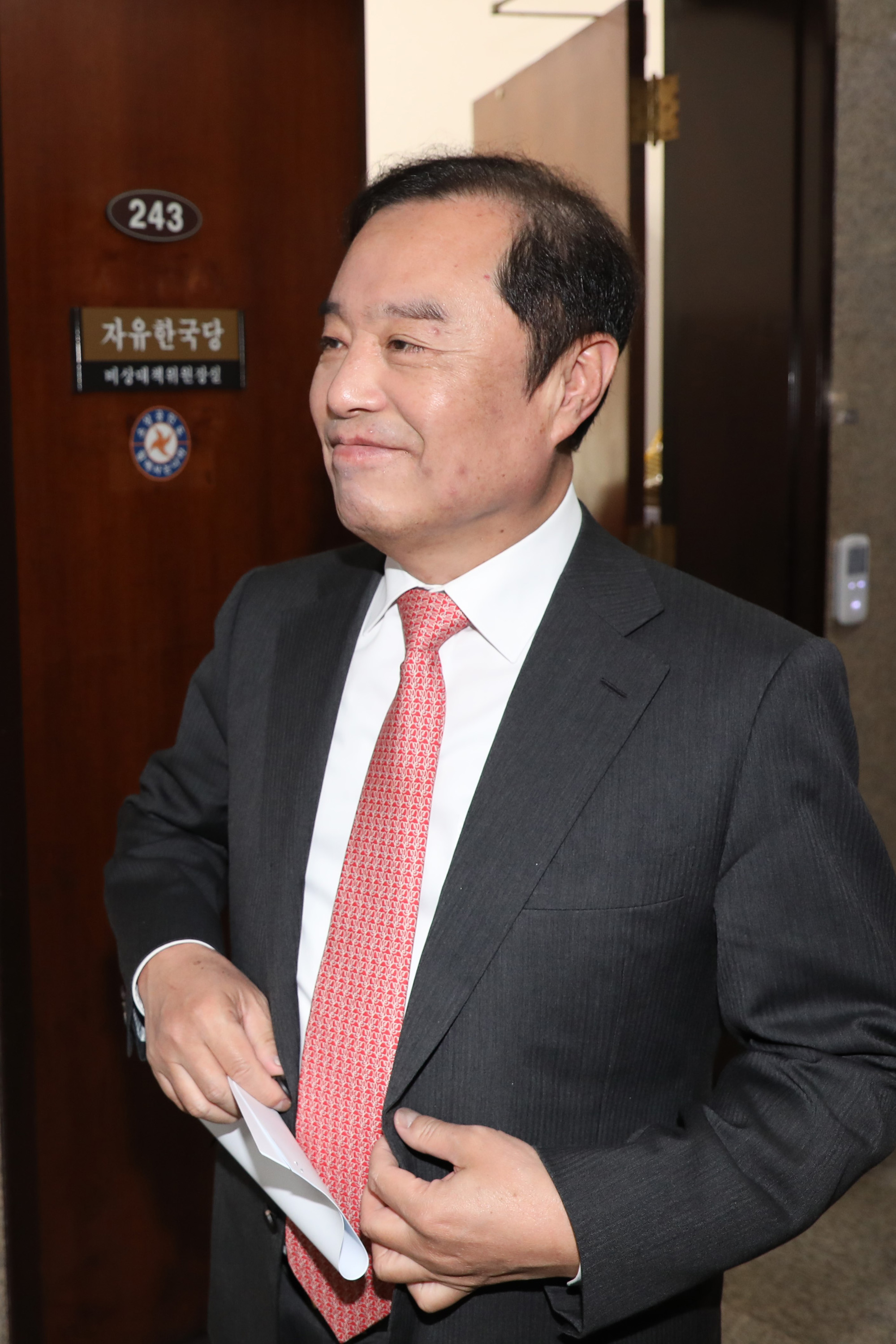 김병준비대위원장;고별기자간담회;자유한국당비상대책위원장