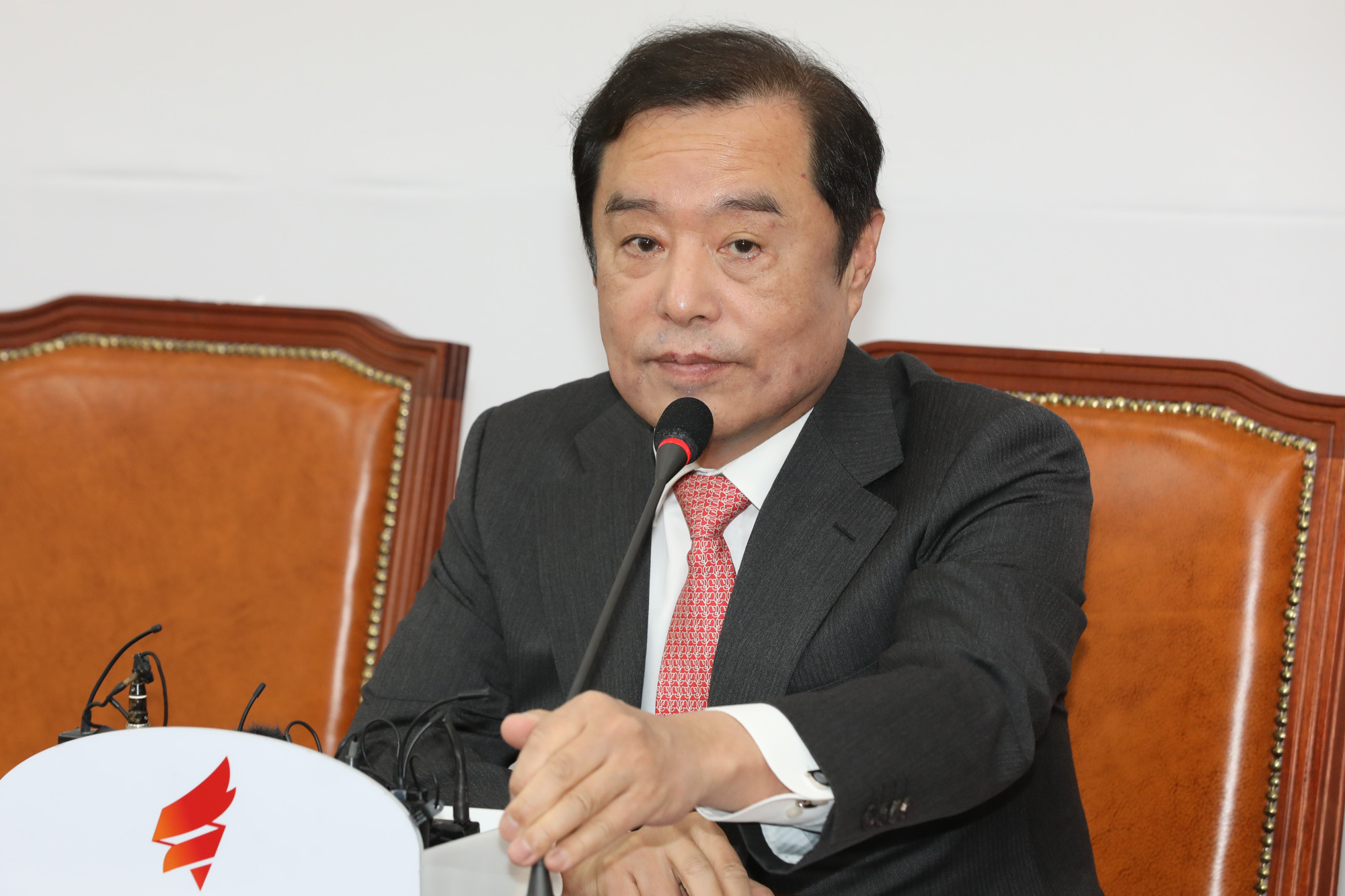 김병준비대위원장;고별기자간담회;자유한국당비상대책위원장