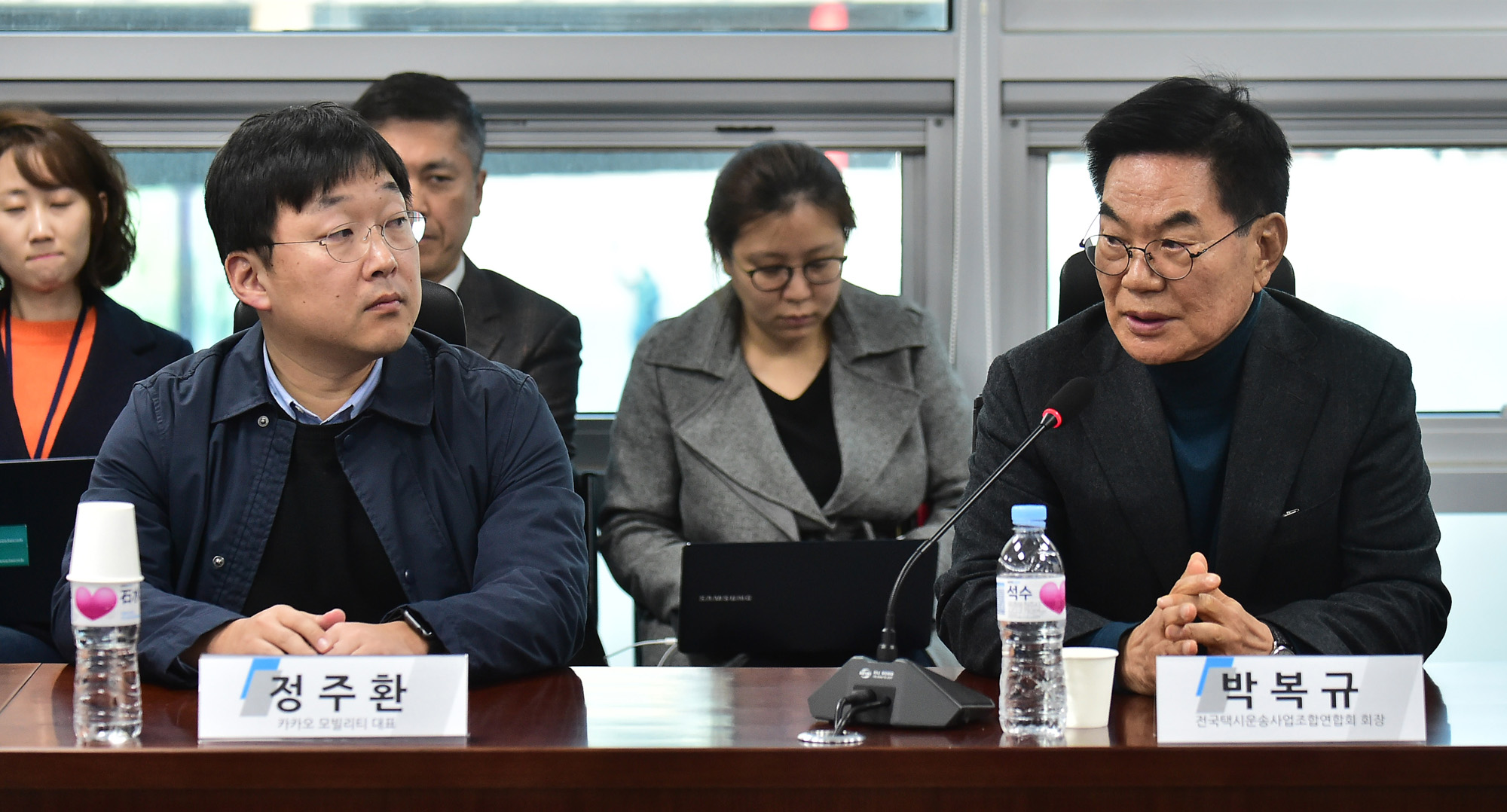 택시-플랫폼사회적대타협기구;카풀TF;전현희위원장;카카오택시;택시조합