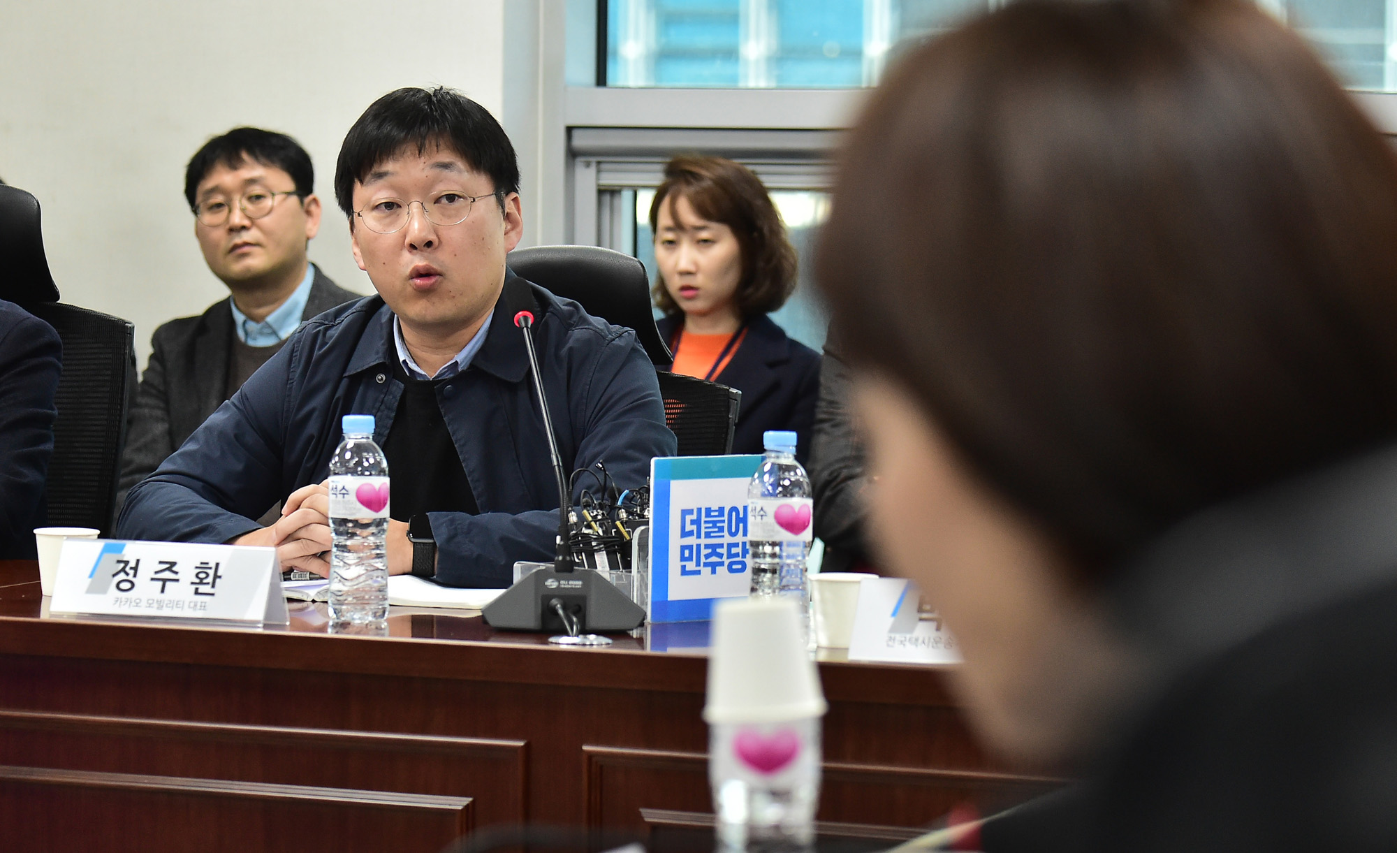 택시-플랫폼사회적대타협기구;카풀TF;전현희위원장;카카오택시;택시조합;정주환대표