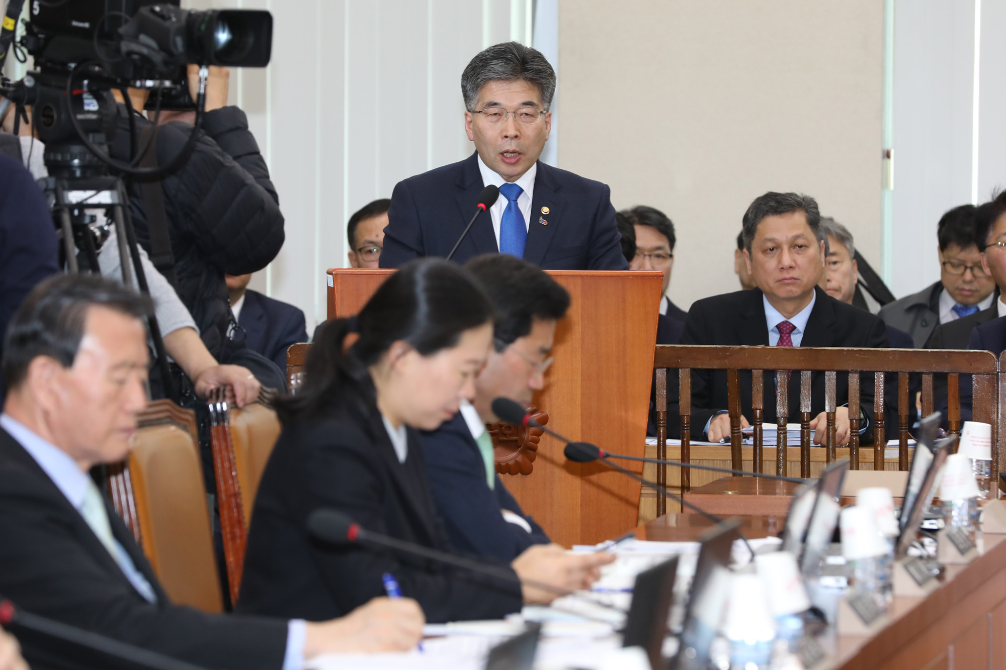 국회행정안전위원회;민갑룡경찰청장;버닝썬사건