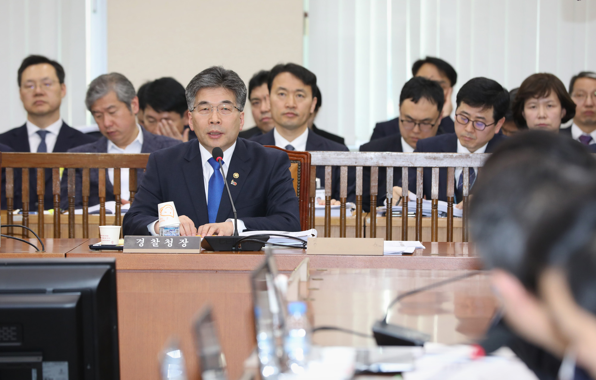 국회행정안전위원회;민갑룡경찰청장;버닝썬사건