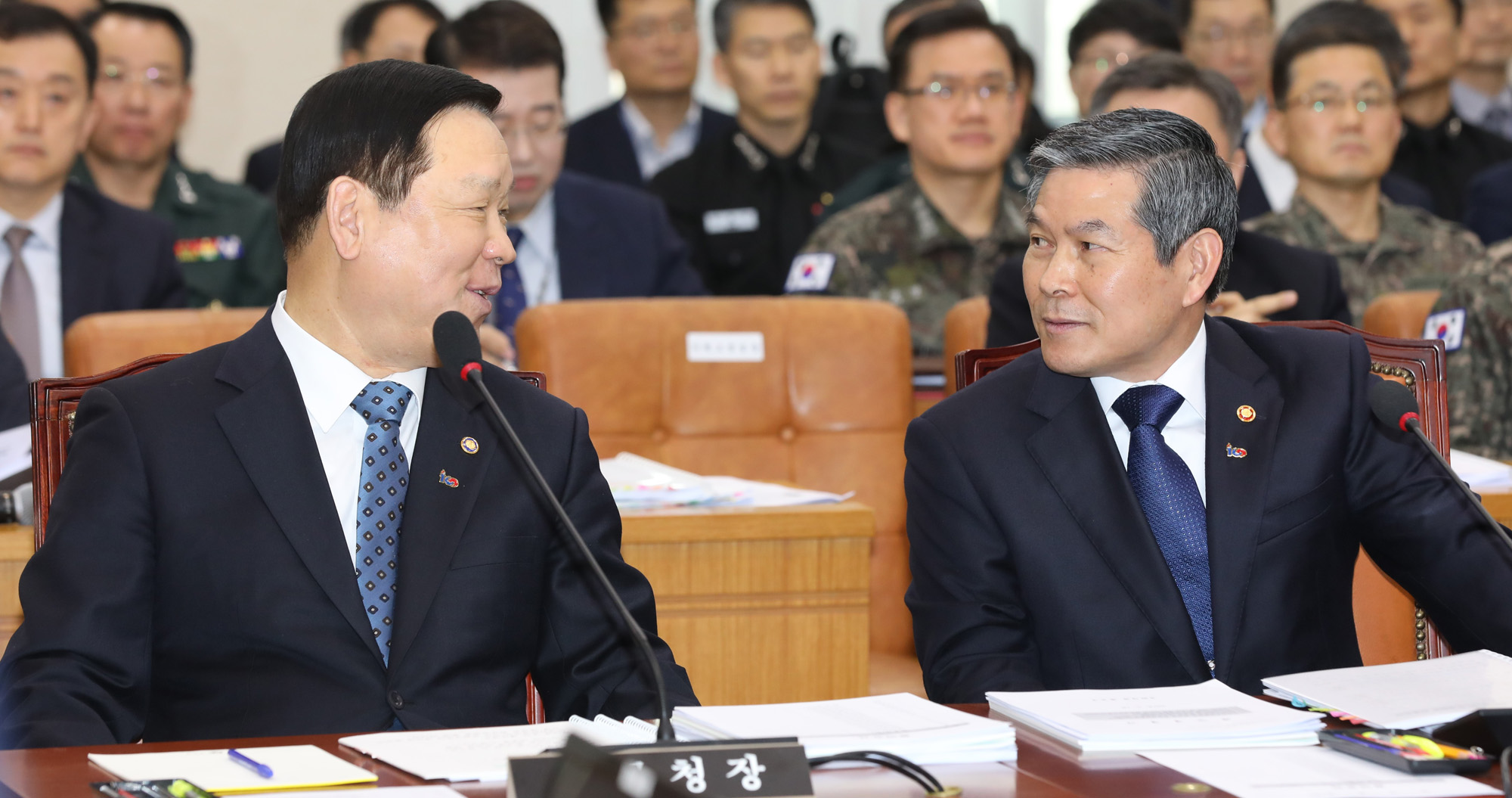 국회국방위원회;정경두국방부장관;기찬수병무청장