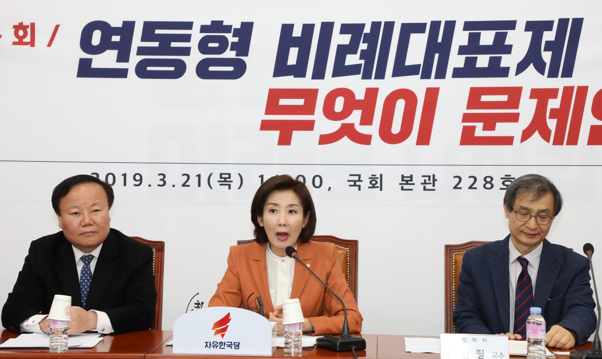 자유한국당연동형비례대표제;연동형비례대표제무엇이문제인가;한국당토론회;음선필교수