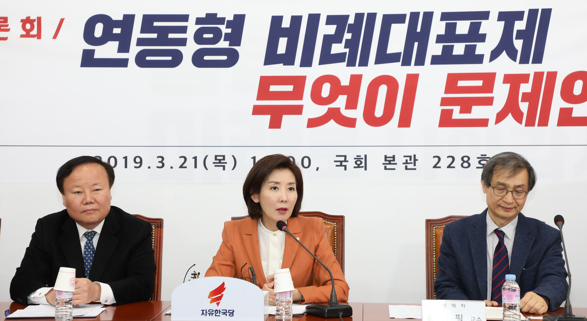 자유한국당연동형비례대표제;연동형비례대표제무엇이문제인가;한국당토론회;음선필교수