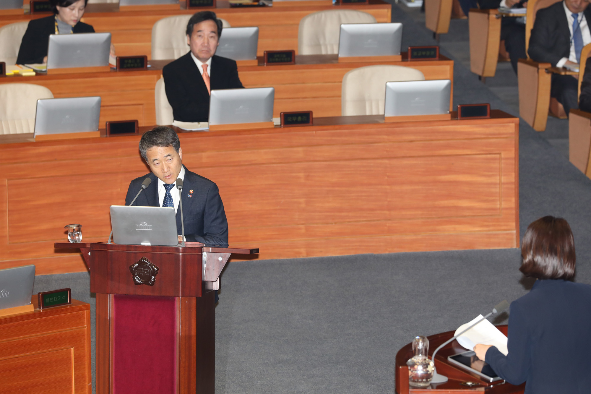 국회대정부질문;교육사회문화대정부질문;박능후보건복지부장관