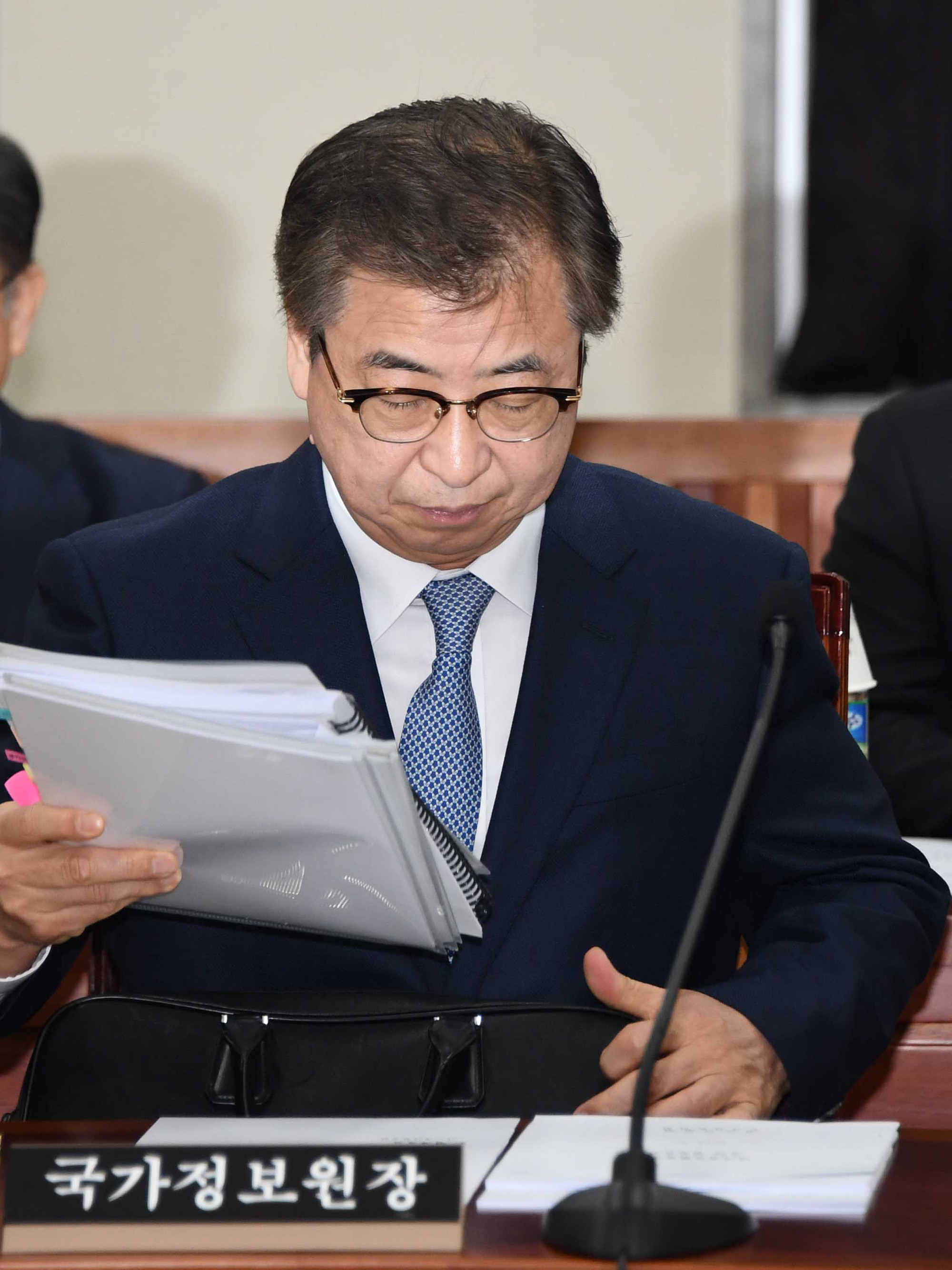 정보위원회;서훈국가정보원장