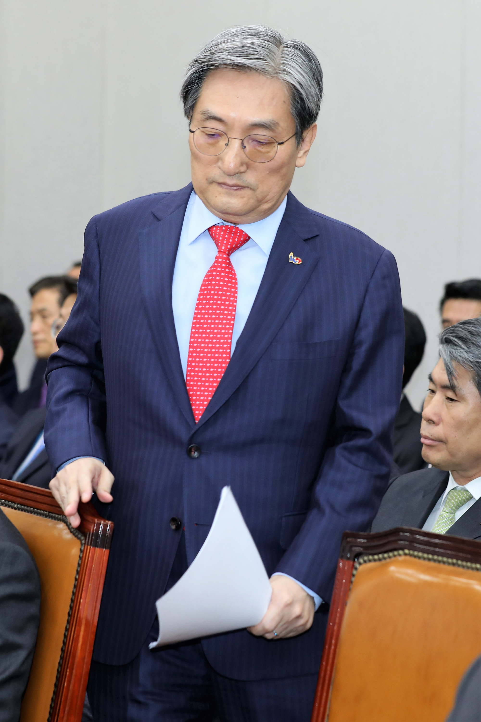 국회운영위원회;청와대업무보고;대통령비서실장;노영민비서실장