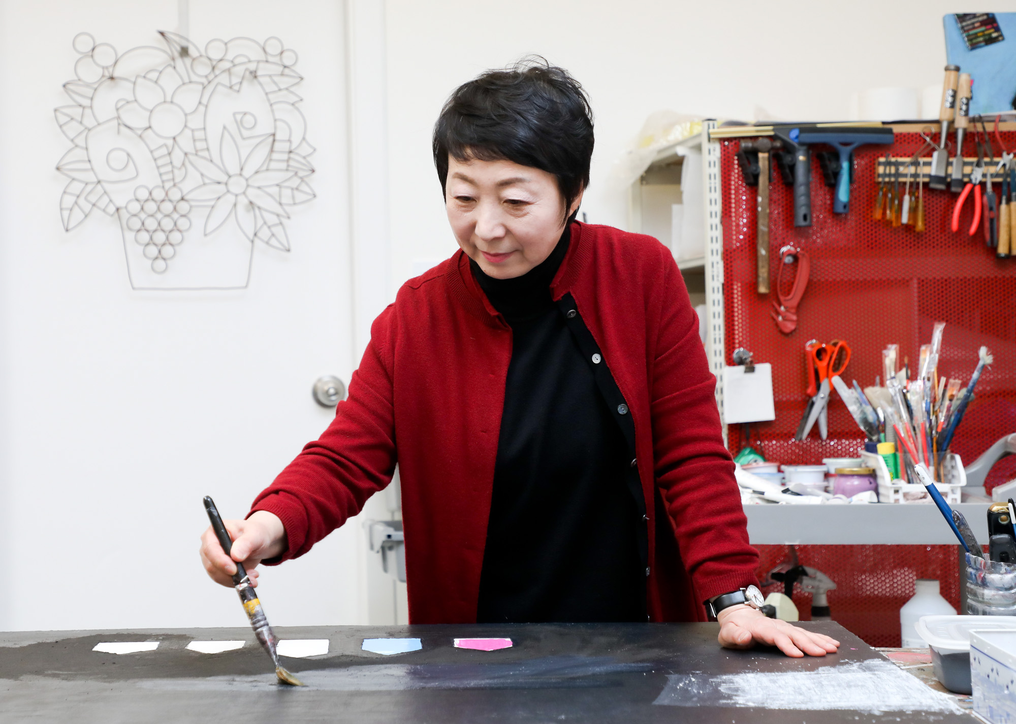 최순민;한국미술응원;화가;화가의방;그림;아티스트