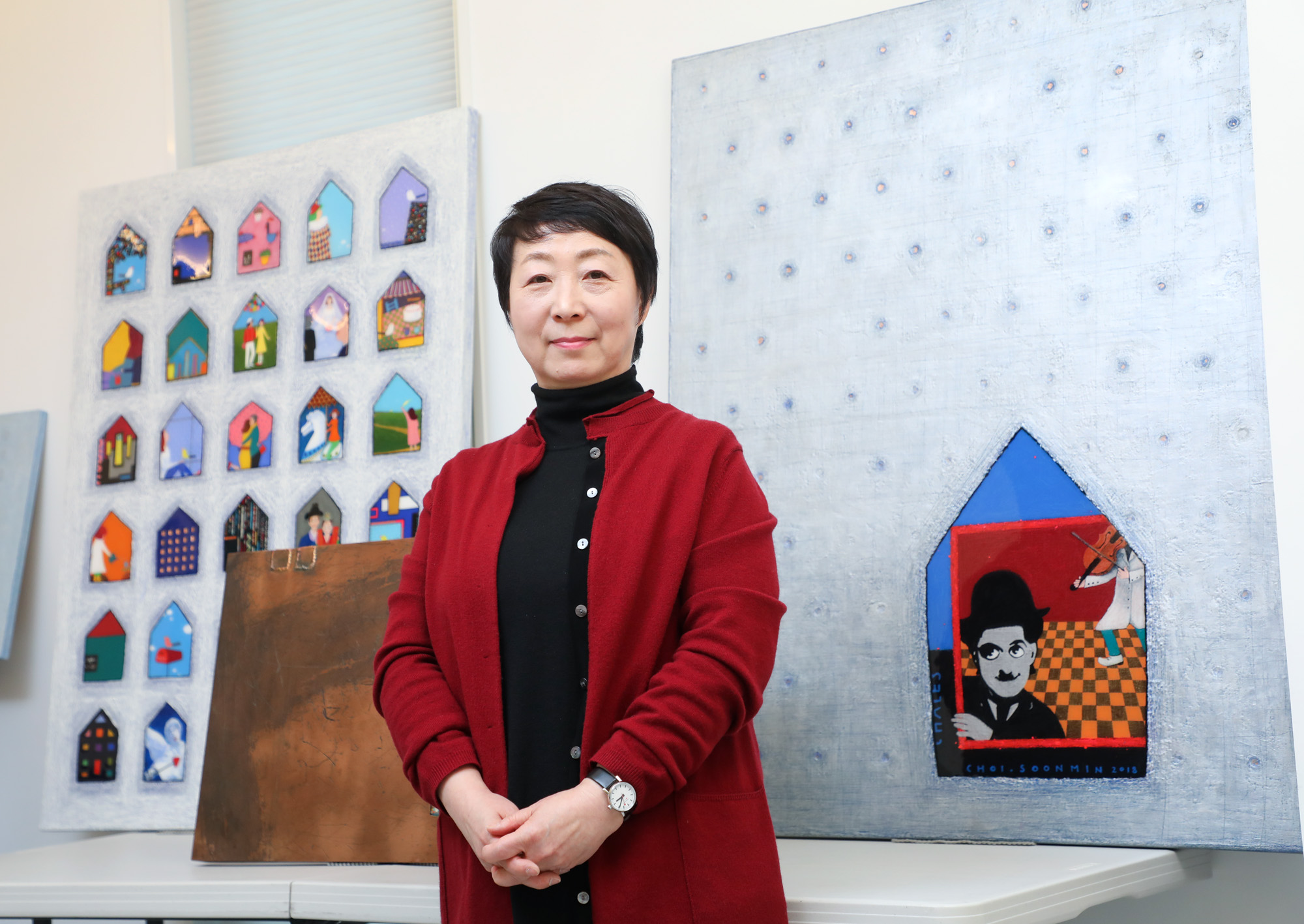 최순민;한국미술응원;화가;화가의방;그림;아티스트