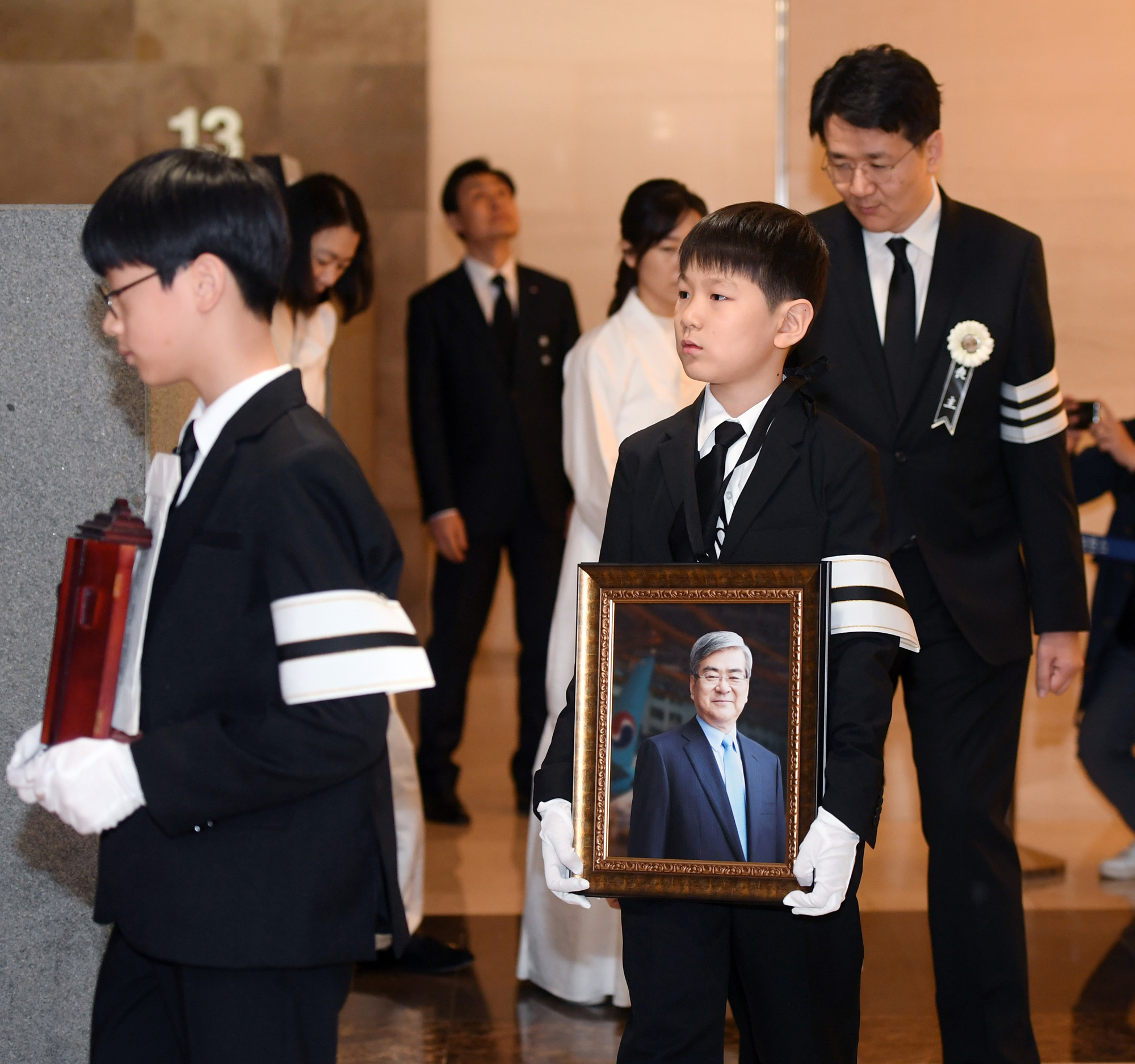 경제;기업;대기업;재벌;한진그룹;대한항공;조양호;발인;장례식