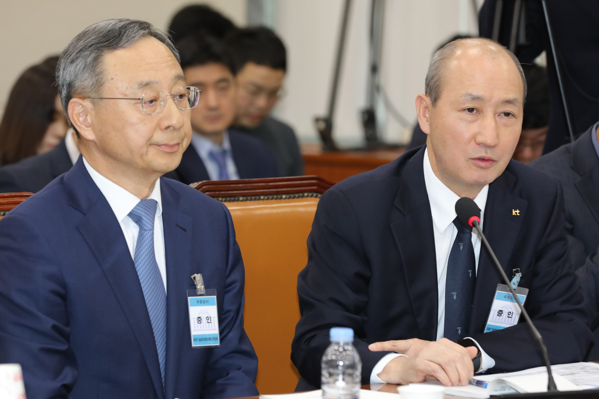 과학기술정보방송통신위원회;KT아현지사화재;KT화재청문회;KT황창규회장;오성목KT네트워크사장