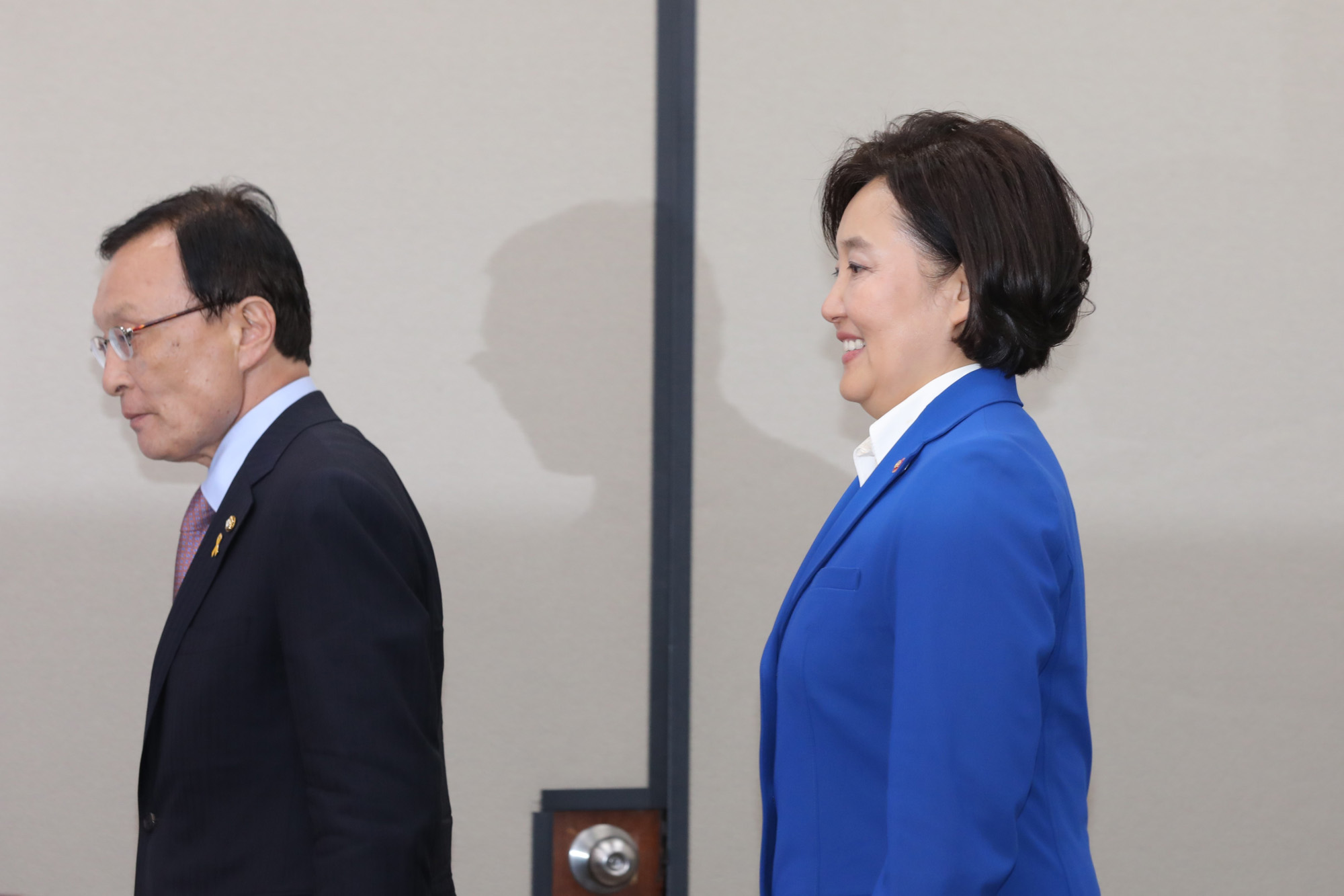 박영선중소벤처기업부장관;박영선민주당예방;이해찬대표