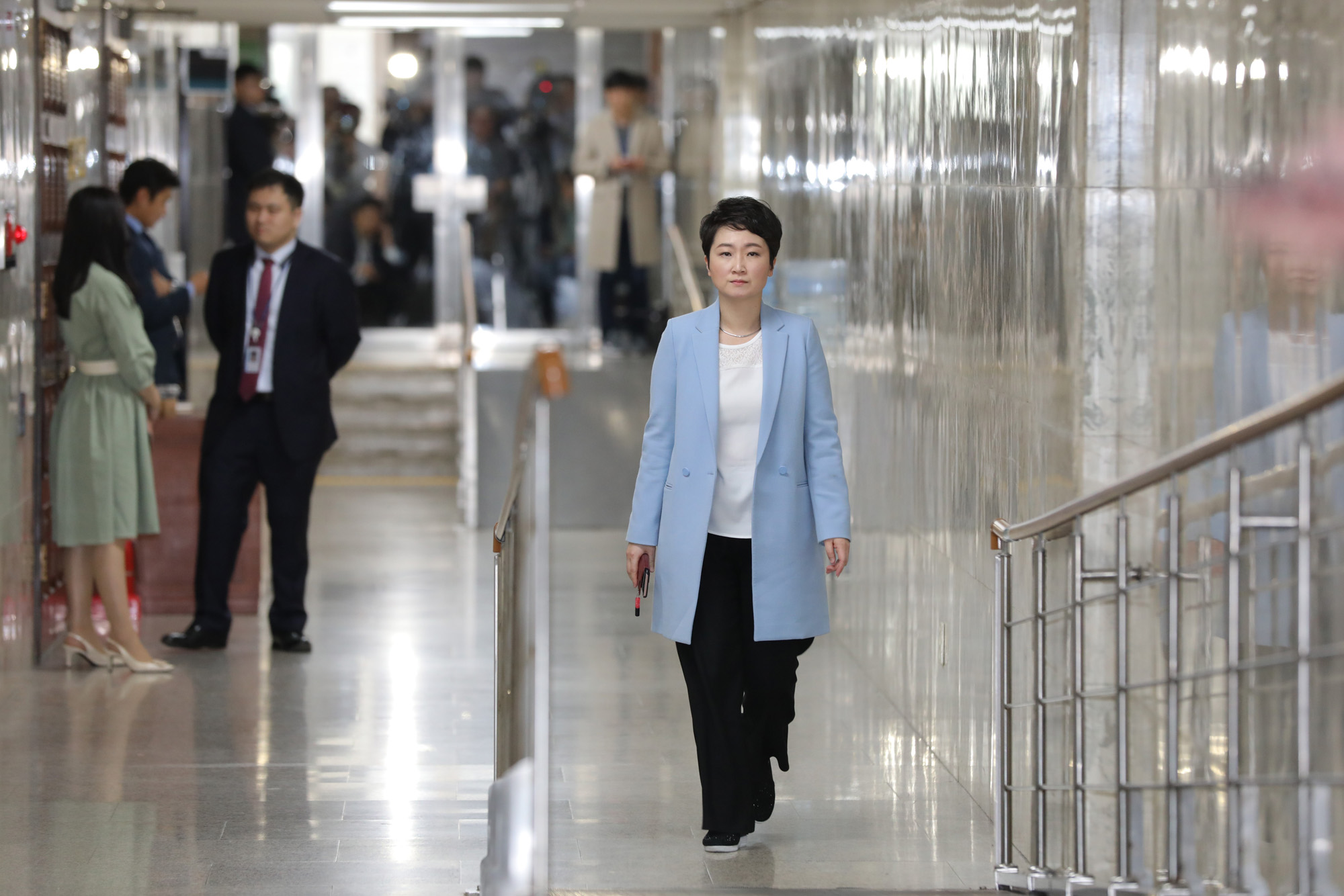 바른미래당의원총회;선거제패스트트랙;이언주의원