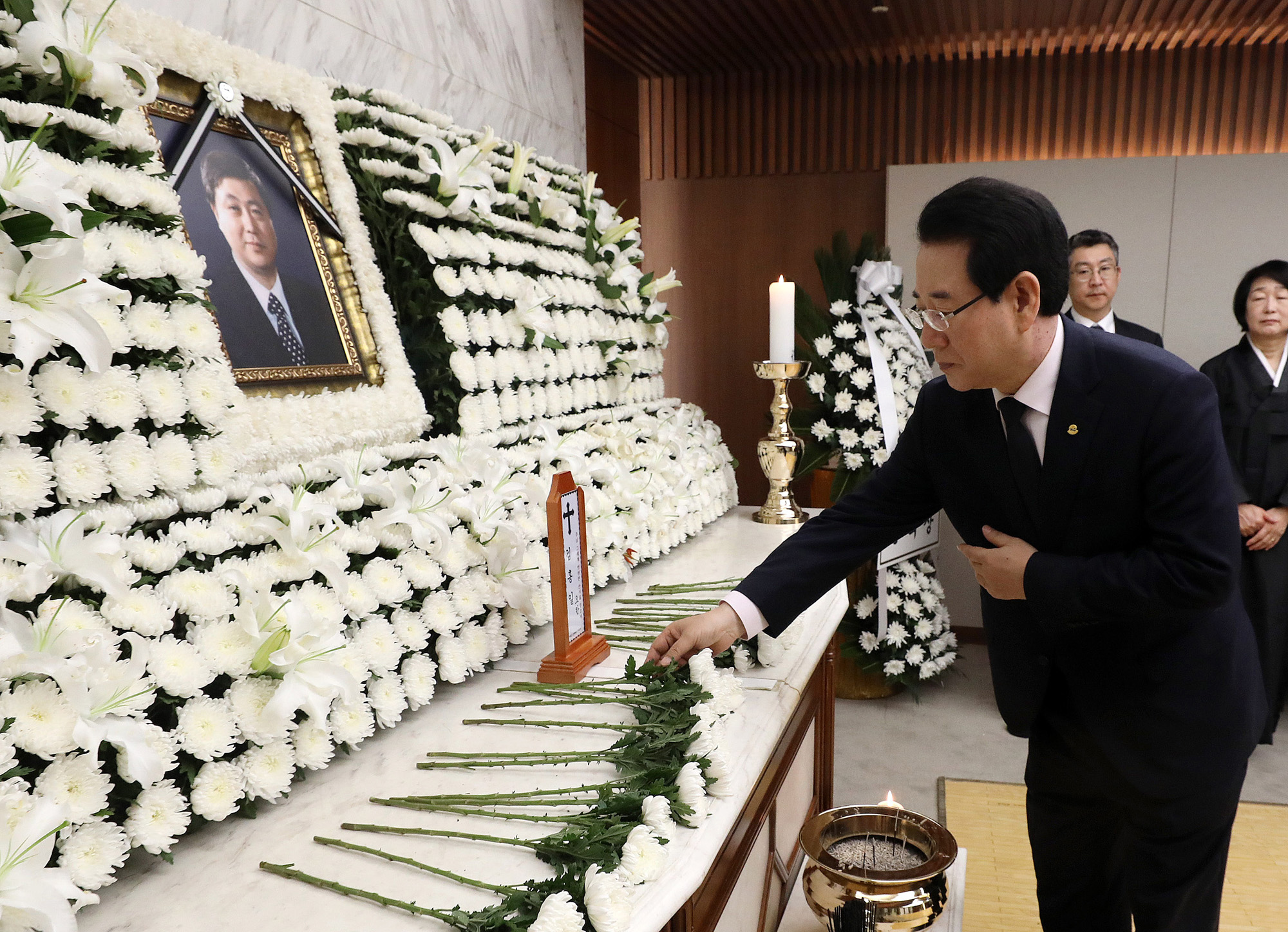 정치;인물;김홍일;김대중 전대통령장남;김홍일 전의원별세;김홍일빈소