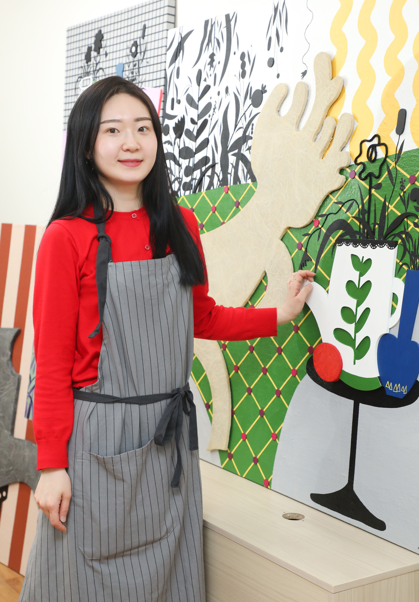 김이린;작가;화가;미술;화가의방;한국미술응원