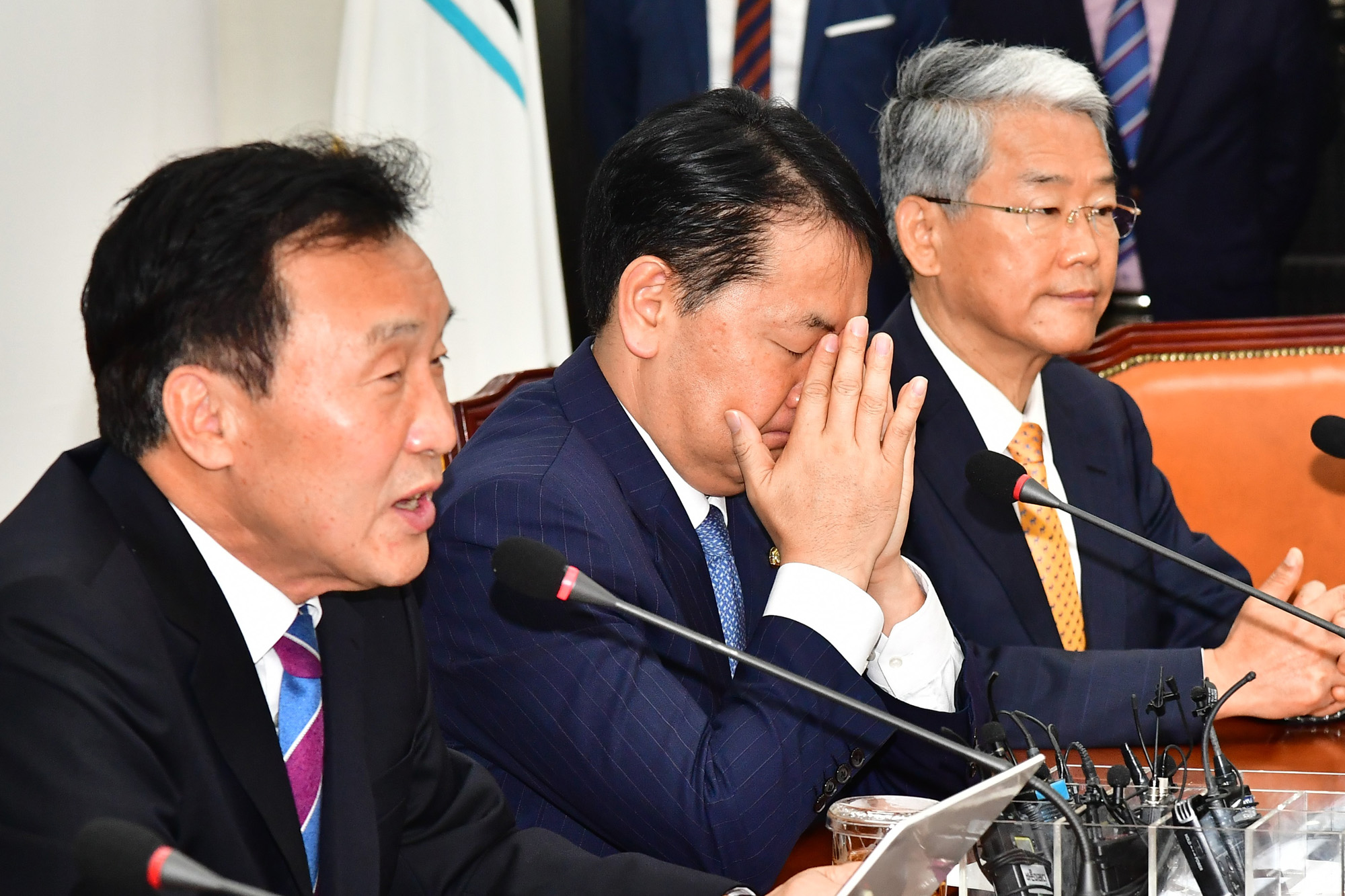 바른미래당최고위원회의;손학규대표;김관영원내대표