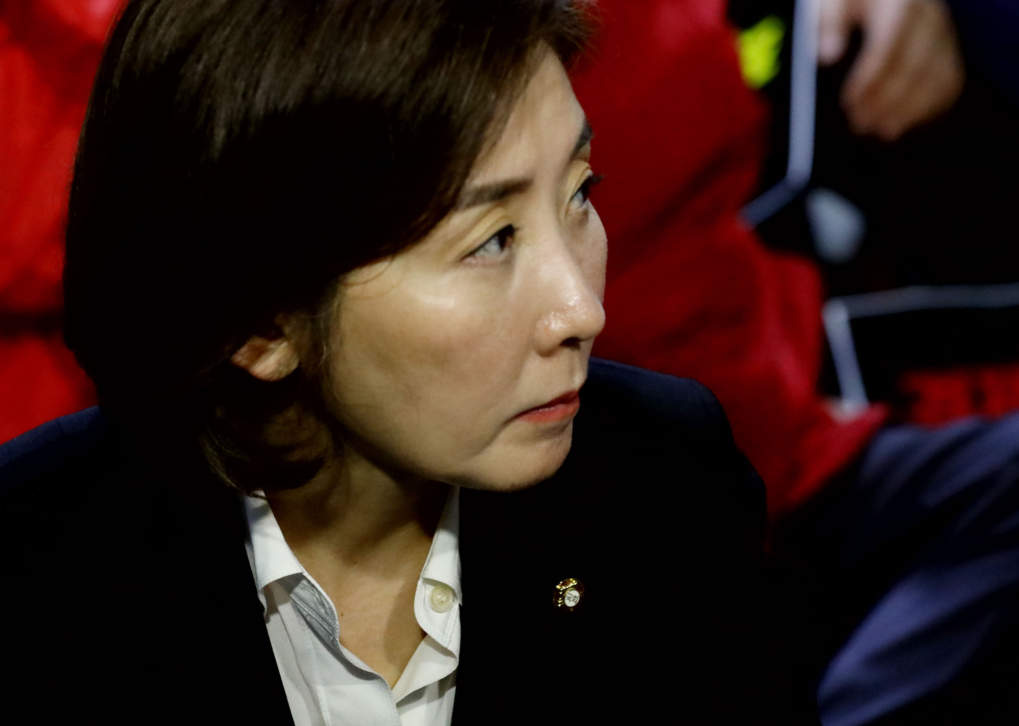 정치개혁특별위원회;선거제개혁안;패스트트랙지정;나경원원내대표;항의하는자유한국당
