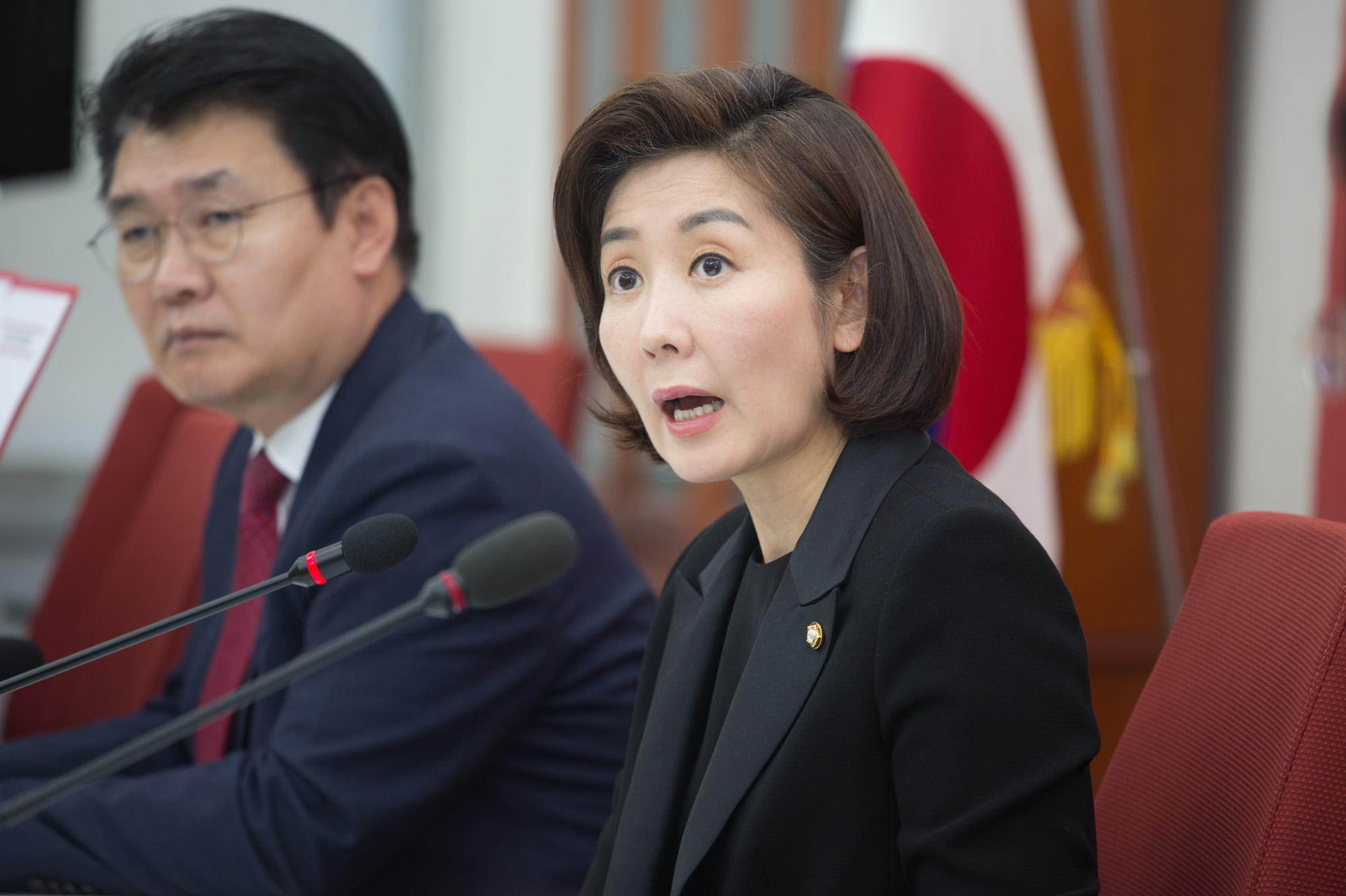 정치;국회;정당;자유한국당;원내대표;나경원;기자간담회