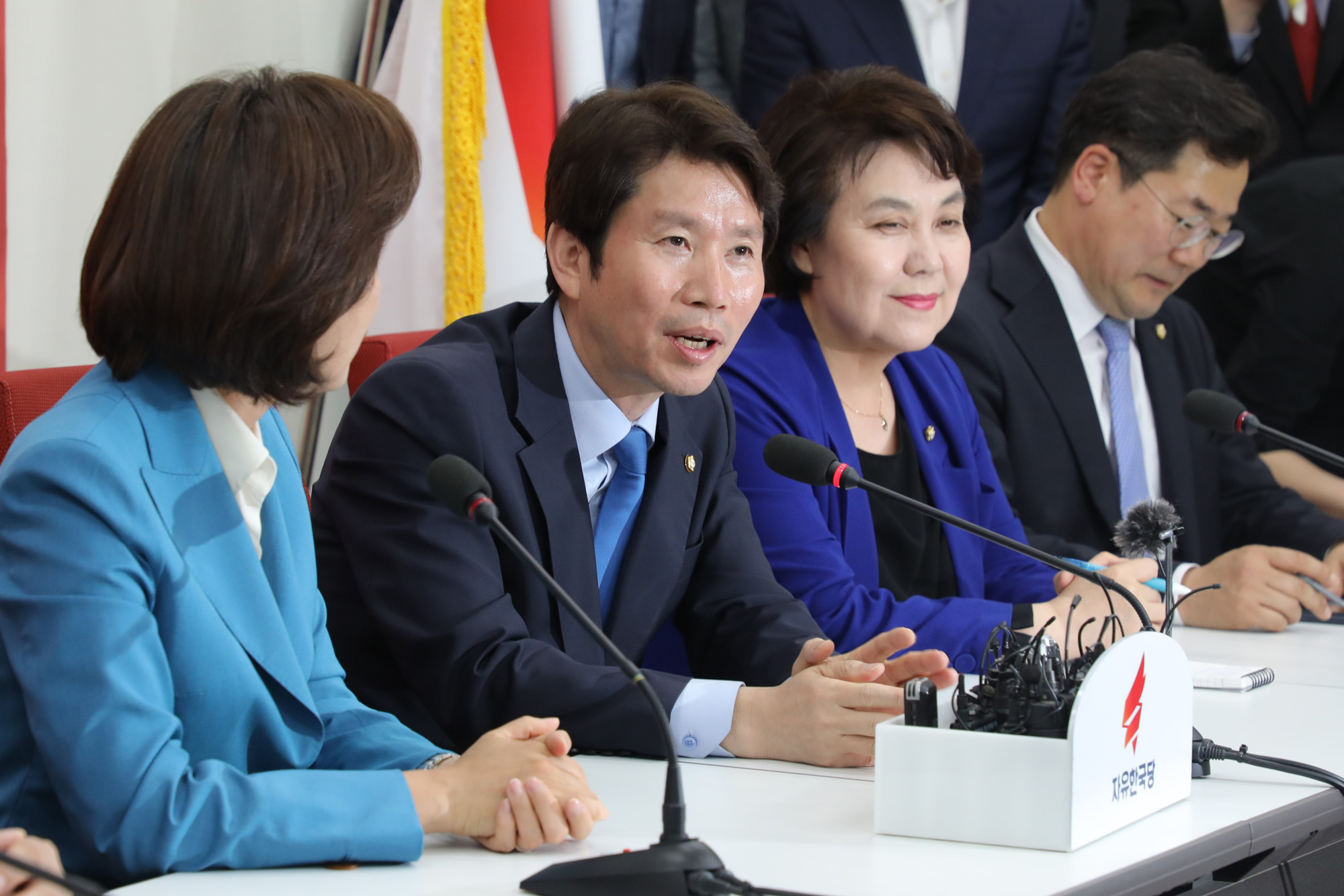 이인영원내대표;나경원원내대표;원내대표회동