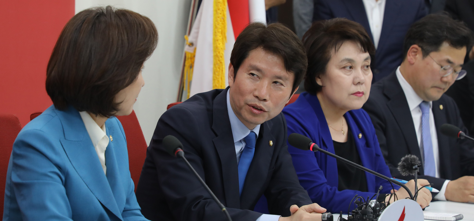 이인영원내대표;나경원원내대표;원내대표회동