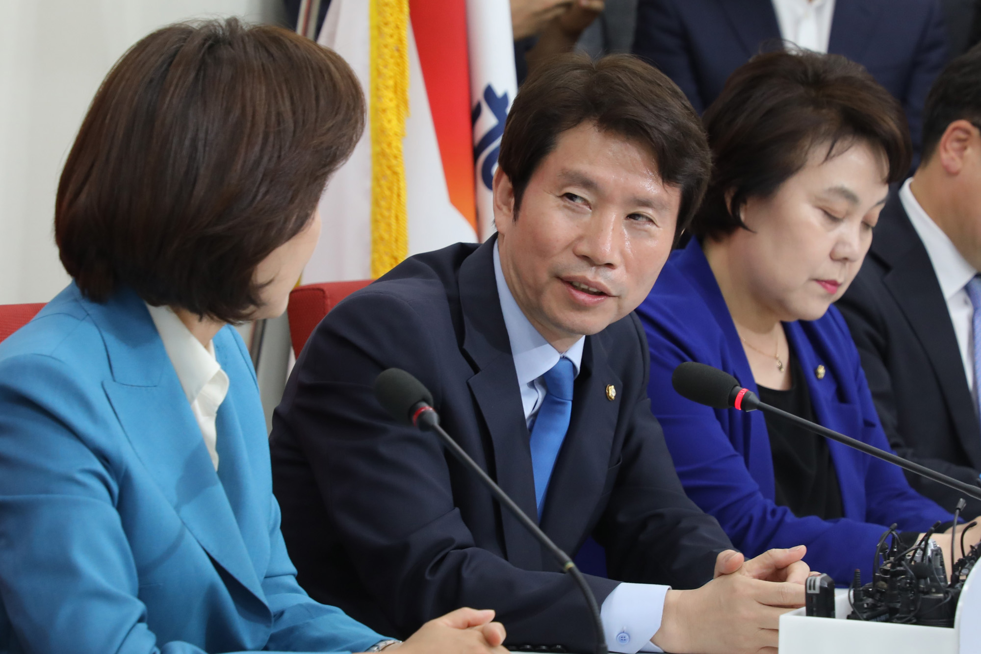 이인영원내대표;나경원원내대표;원내대표회동