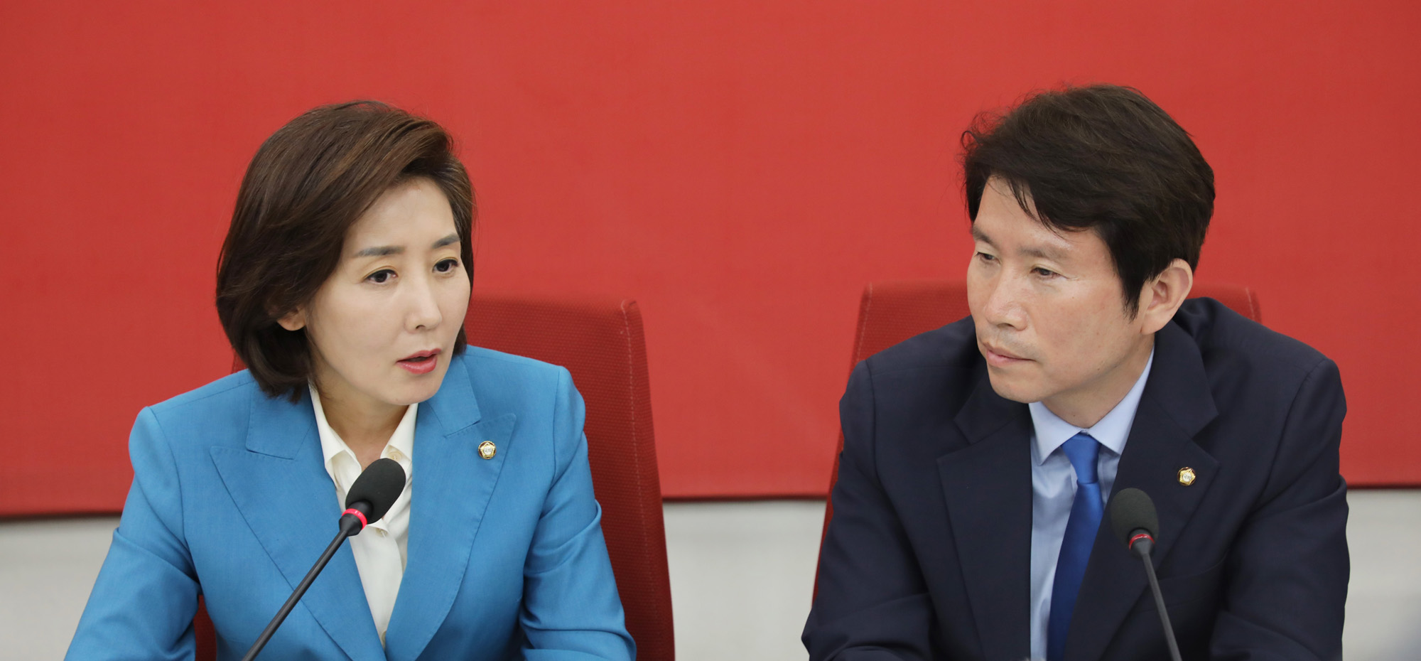 이인영원내대표;나경원원내대표;원내대표회동