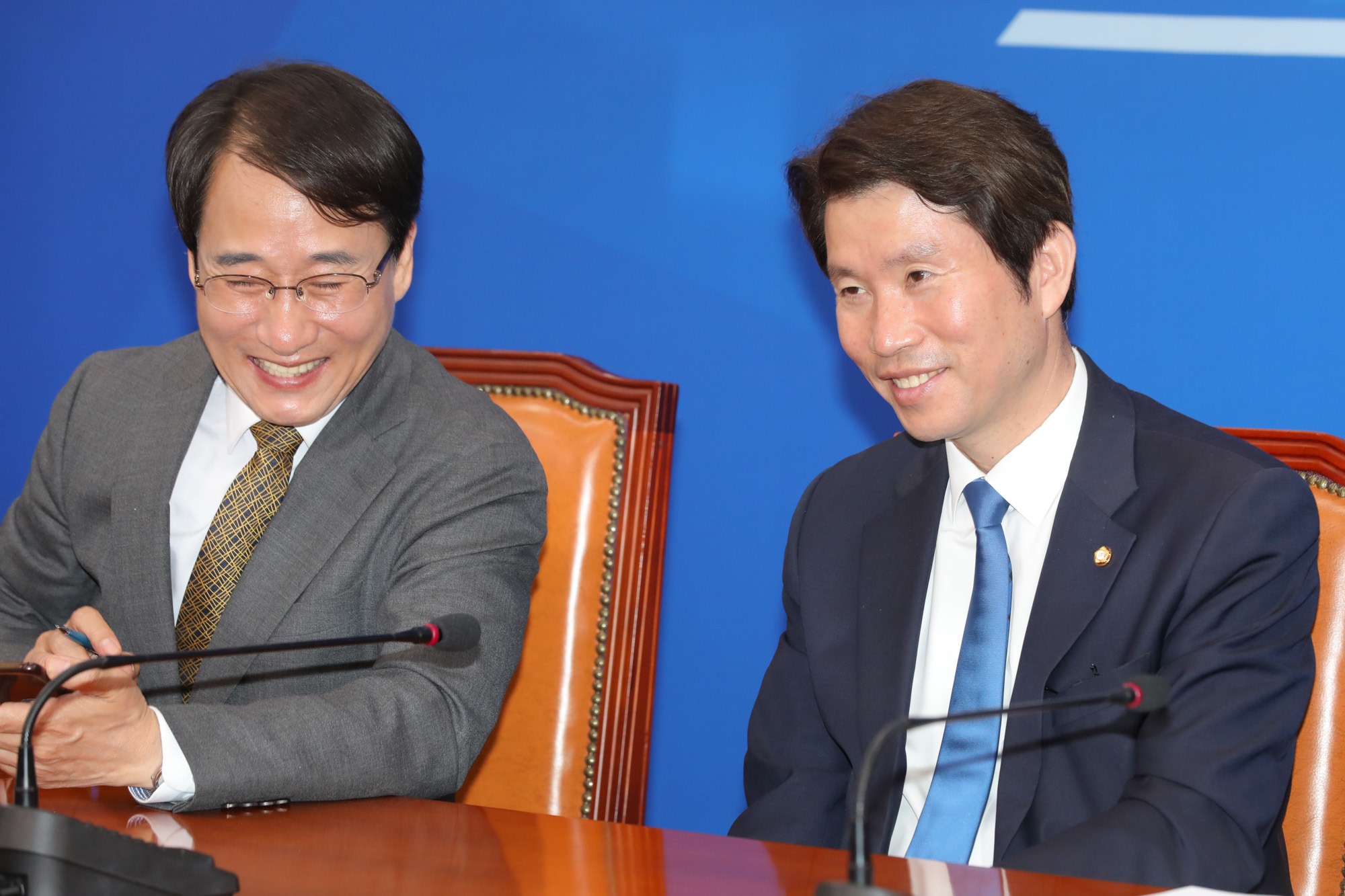 더불어민주당예방;이인영원내대표