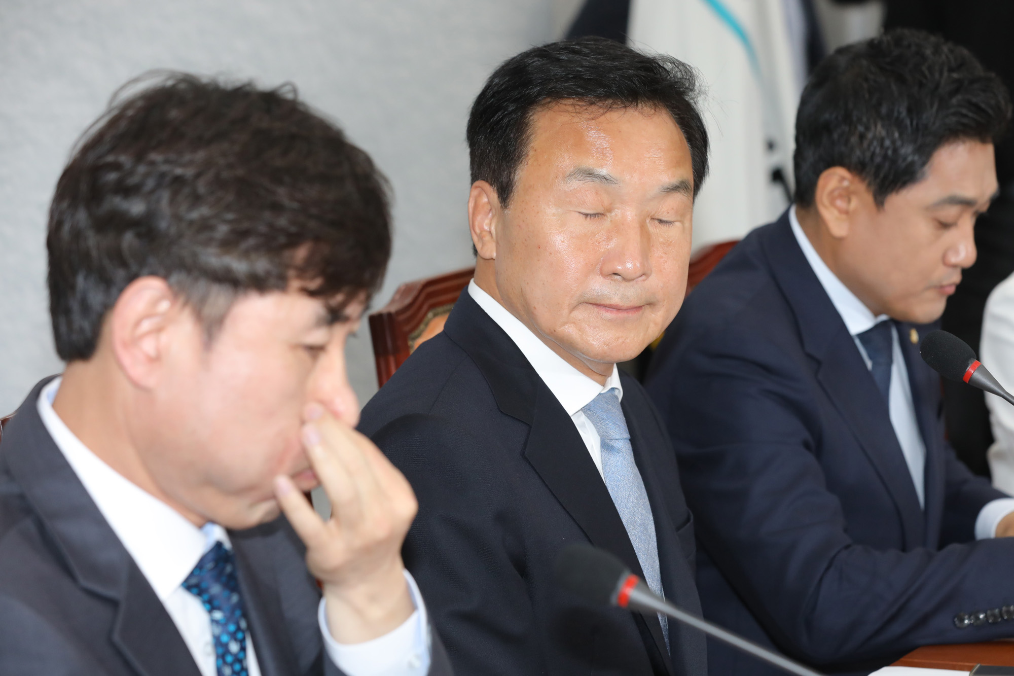 바른미래당;임시최고위원회의;손학규대표;오신환원내대표