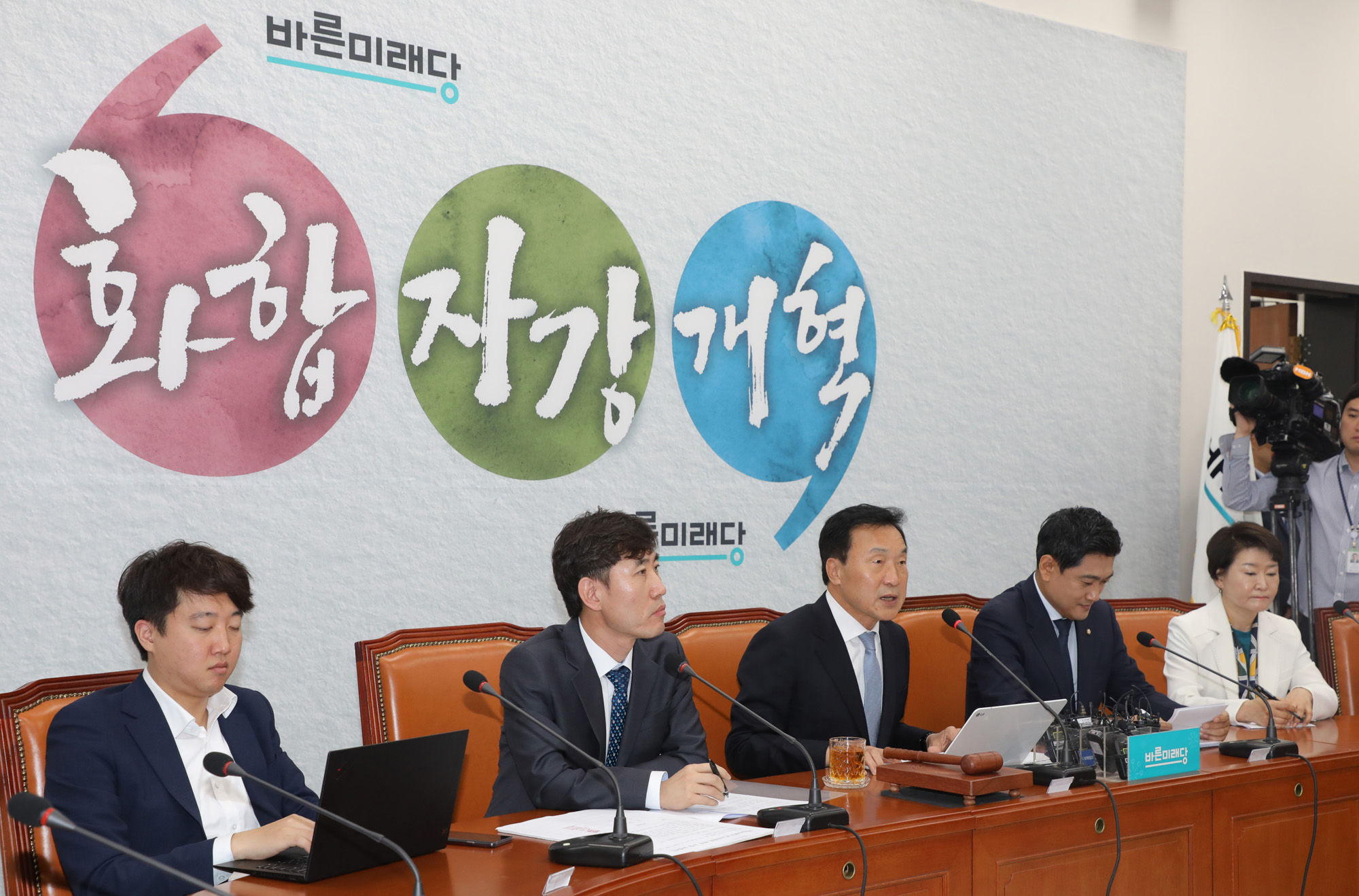 바른미래당;임시최고위원회의;손학규대표