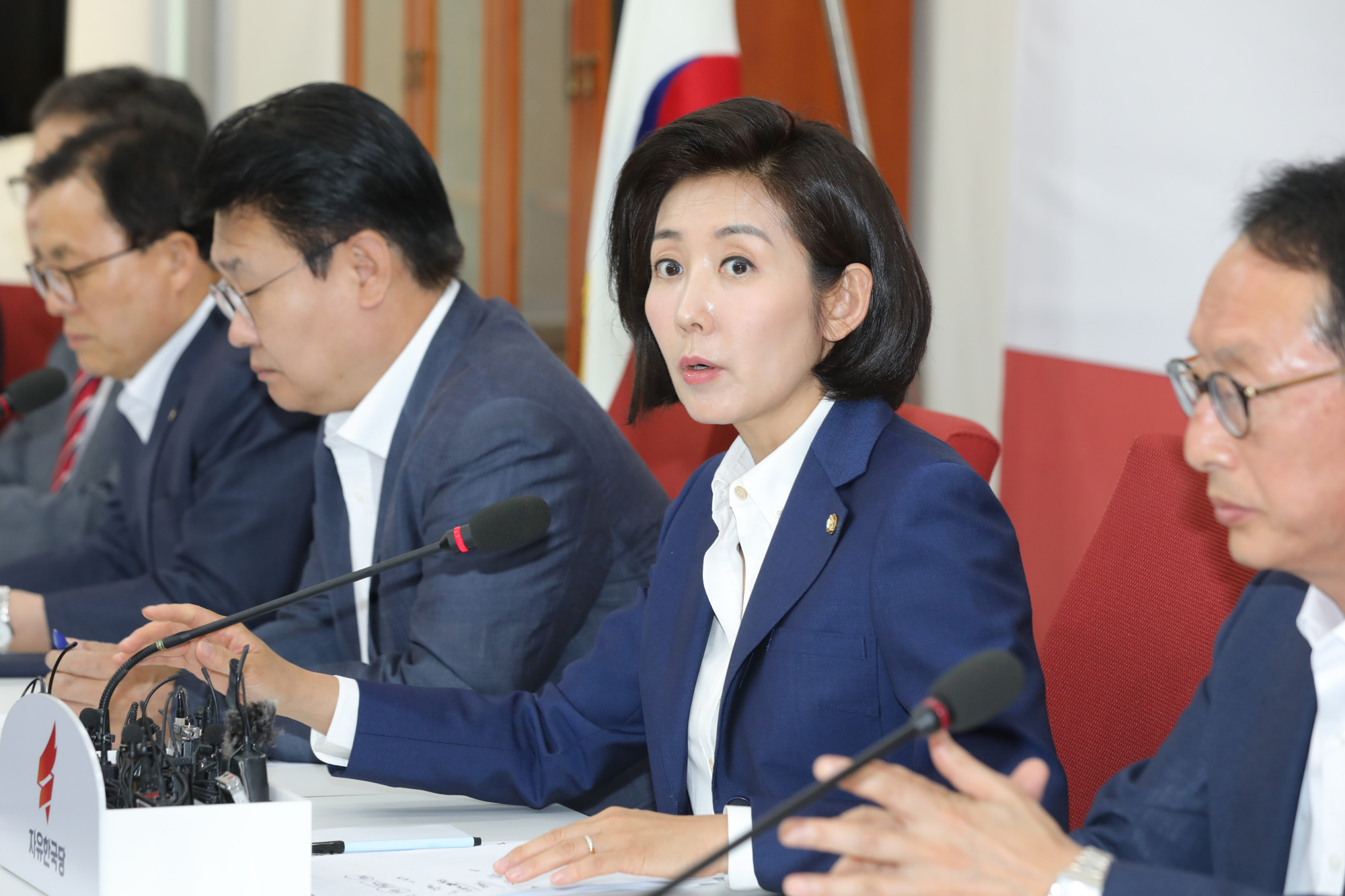 자유한국당;나경원원내대표;국정원관권선거의혹대책위