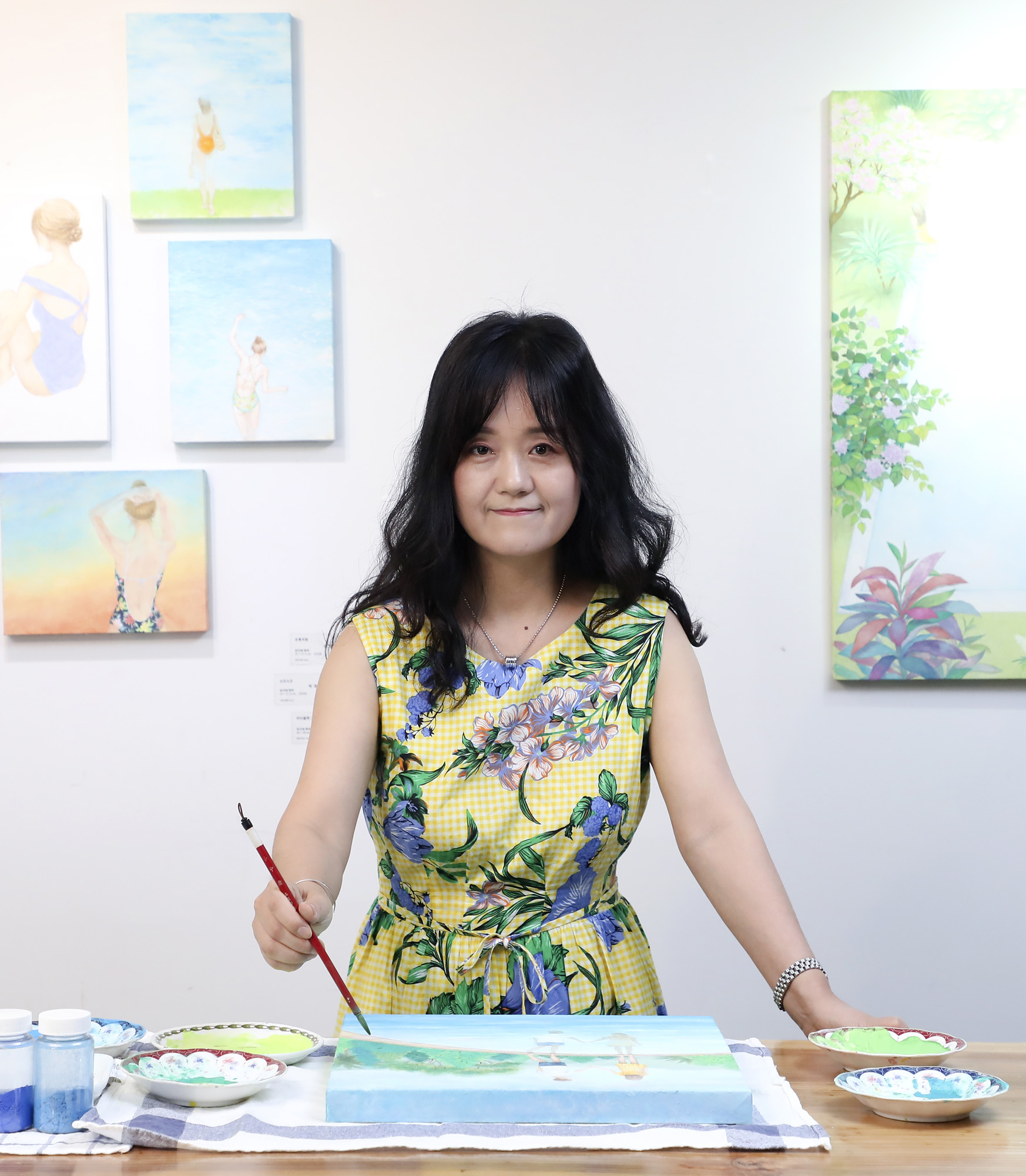 박영희;화가의방;한국미술응원프로젝트;박영희작가;아티스트;한국화;그림