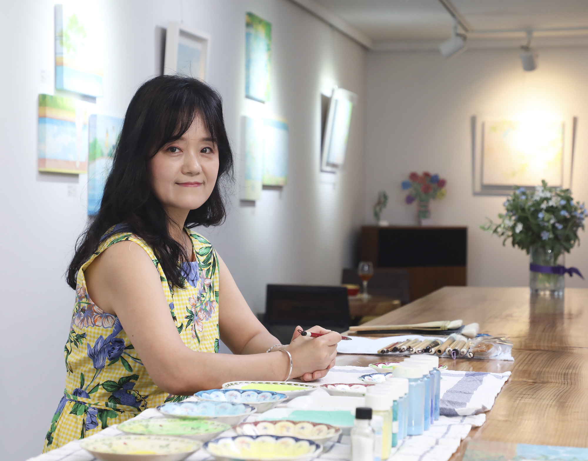 박영희;화가의방;한국미술응원프로젝트;박영희작가;아티스트;한국화;그림