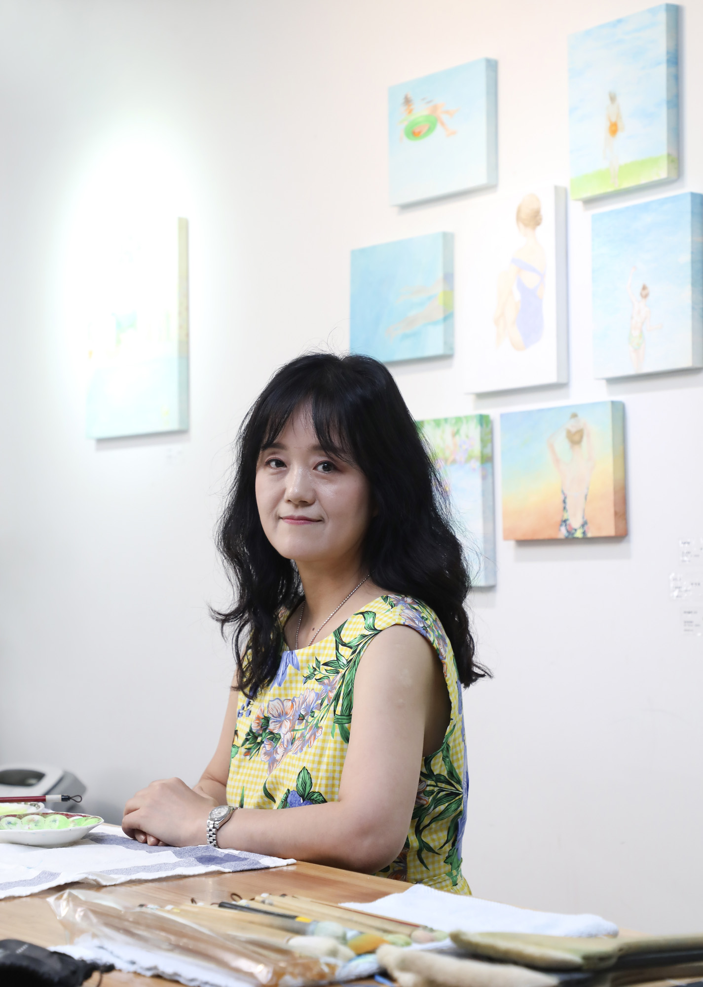 박영희;화가의방;한국미술응원프로젝트;박영희작가;아티스트;한국화;그림